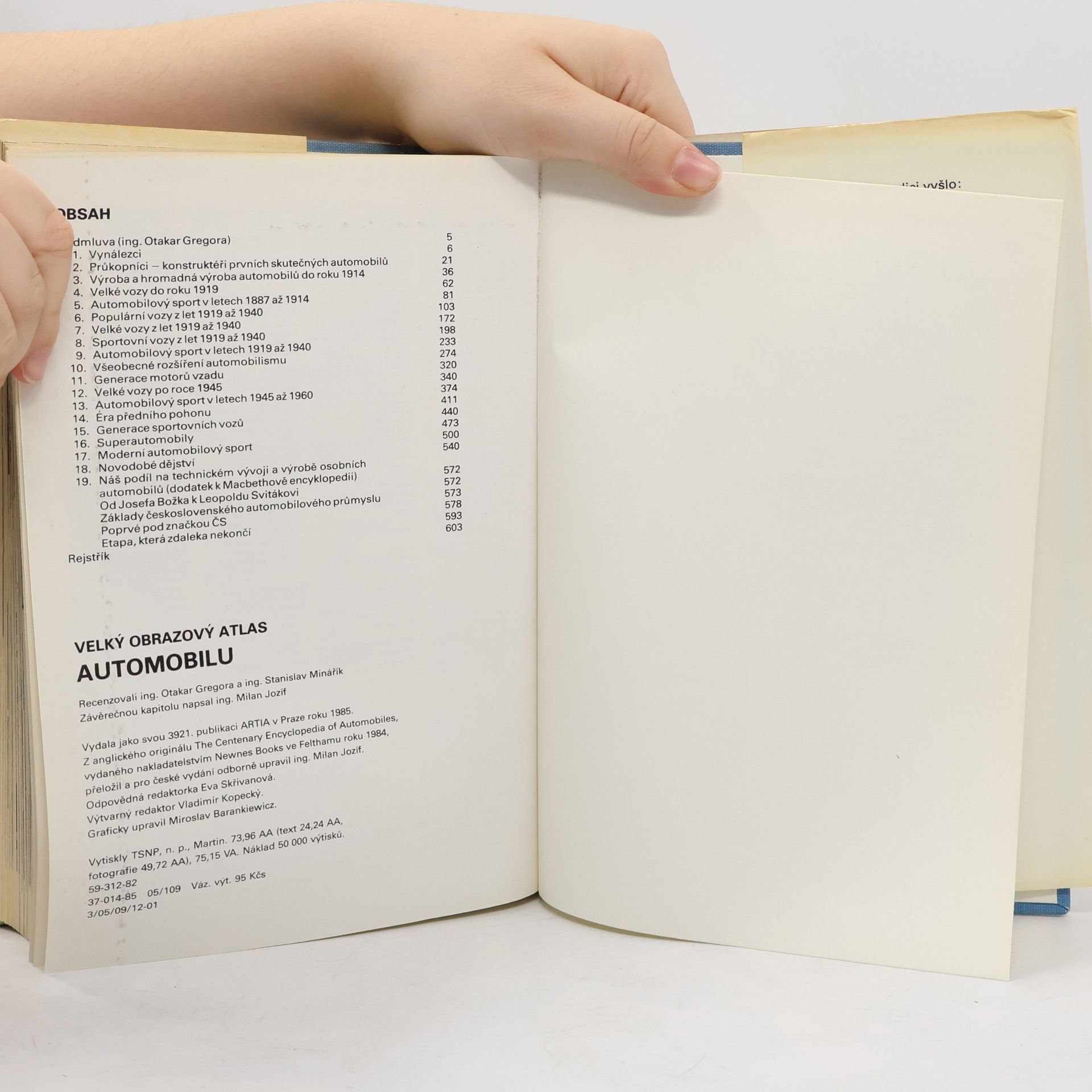 Graham Macbeth Velký obrazový atlas automobilu