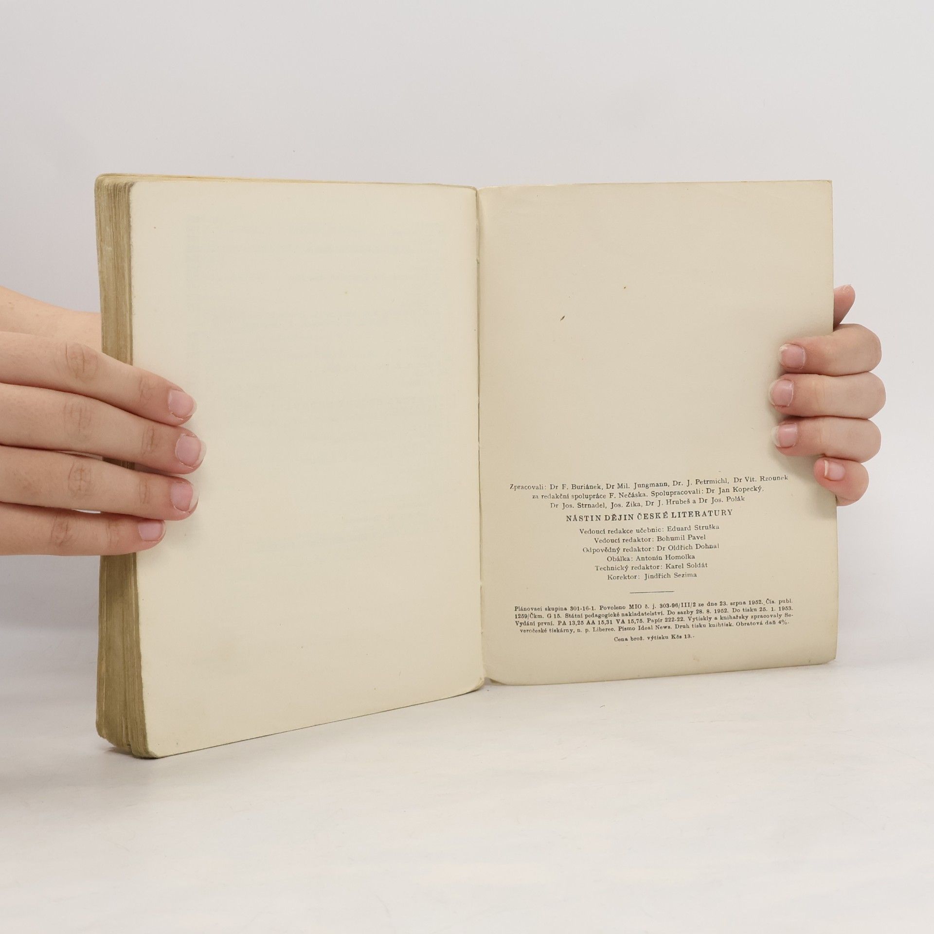 František Buriánek Nástin dějin české literatury