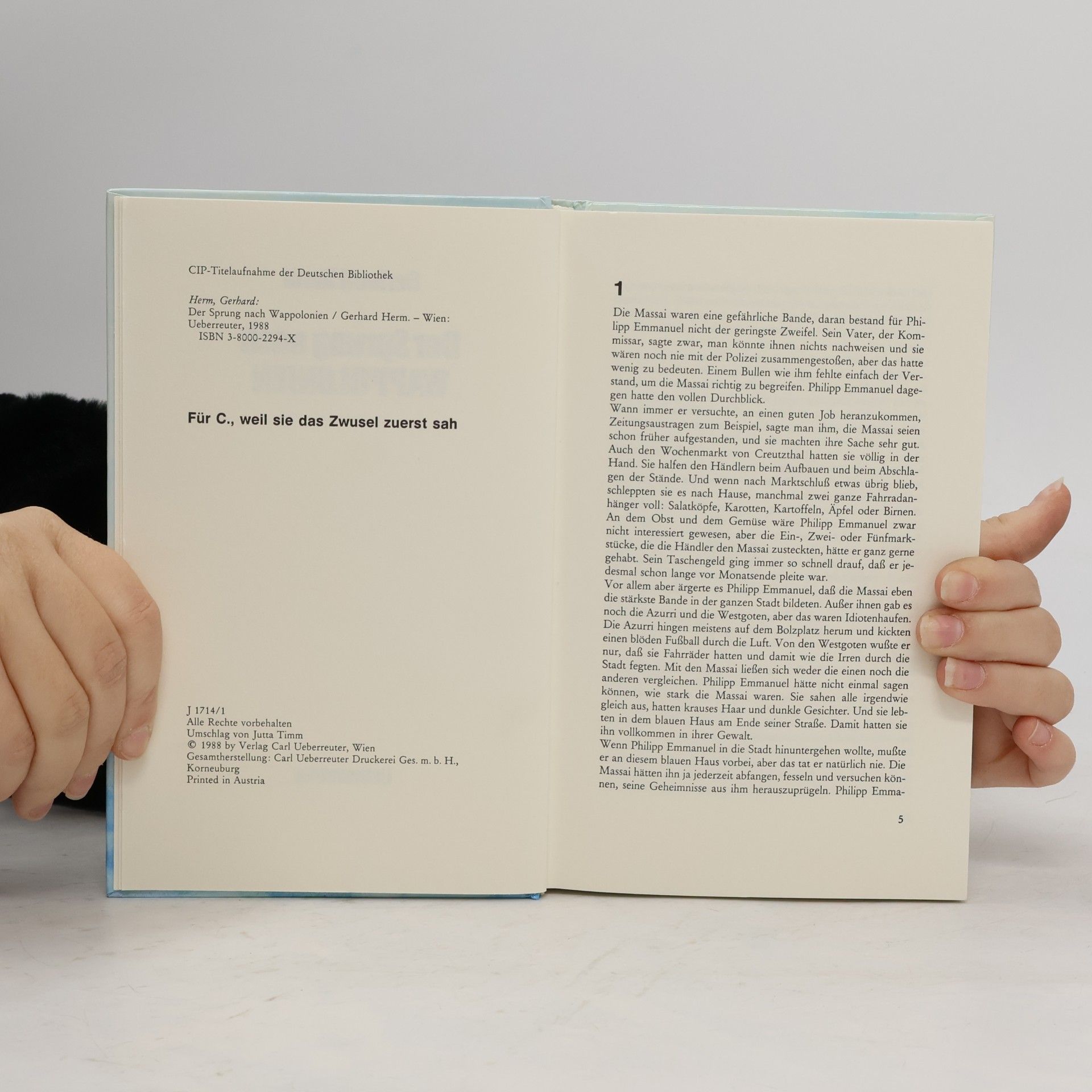 Gerhard Herm Der Sprung nach Wappolonien