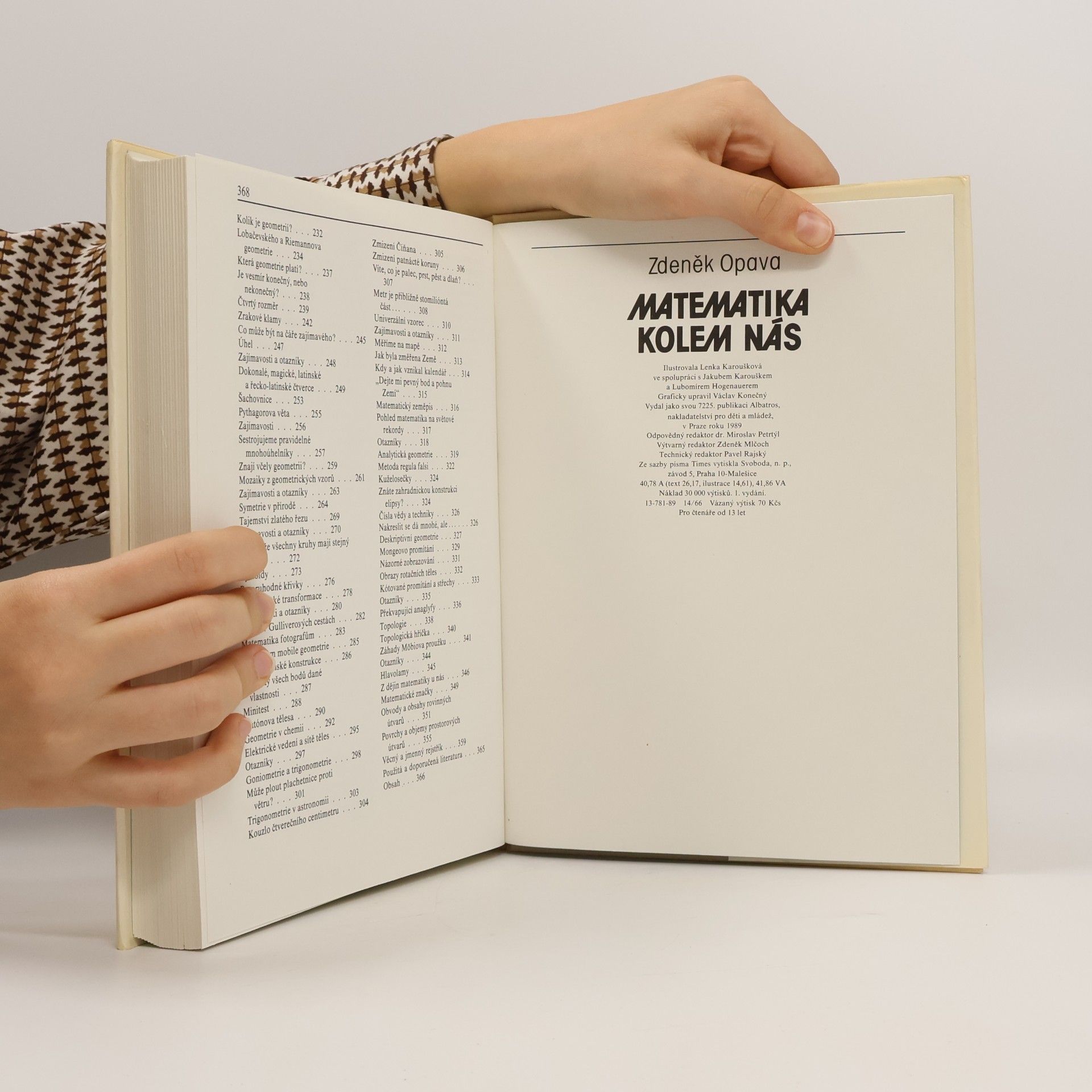 Zdeněk Opava Matematika kolem nás