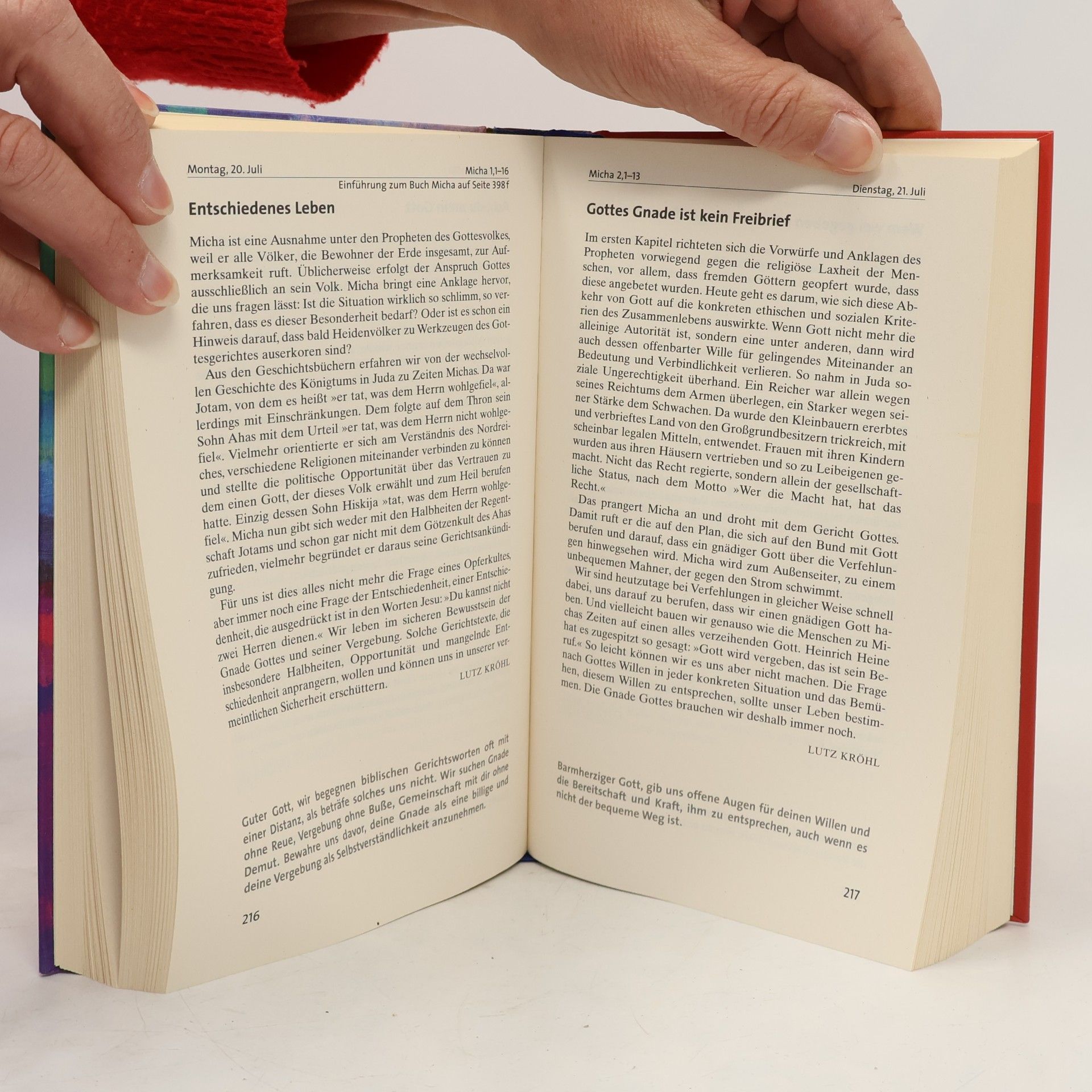 Franz-Josef Hermann Bode Mit der Bibel durch das Jahr 2020