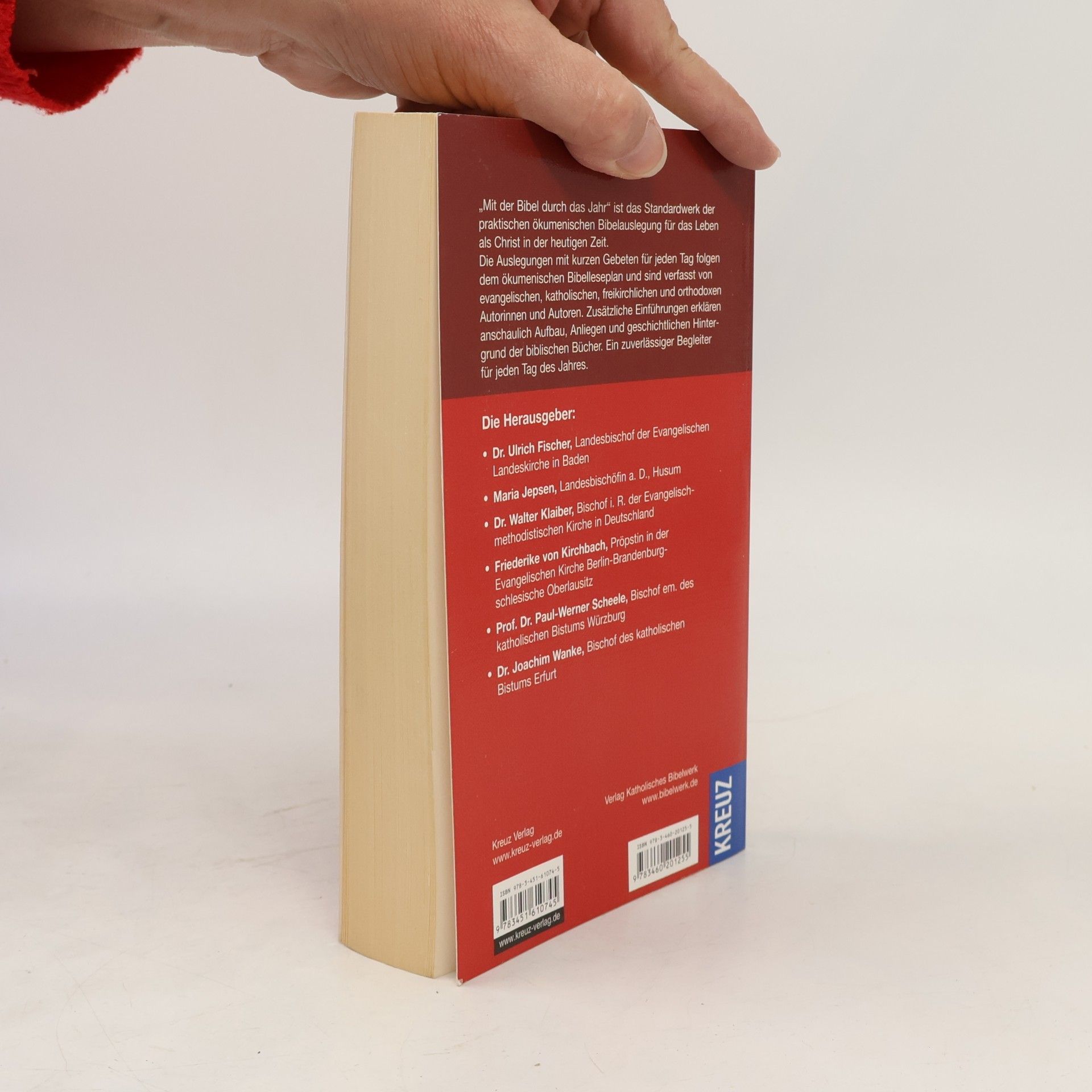 Joachim Wanke Mit der Bibel durch das Jahr 2012