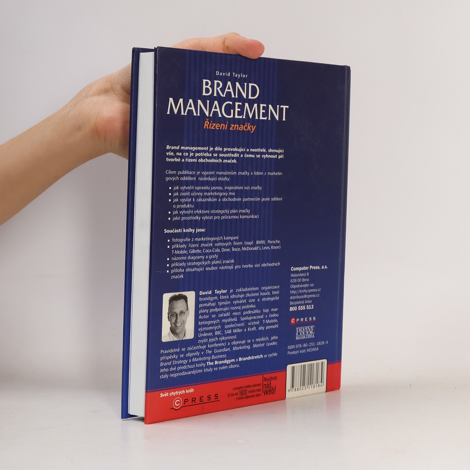 David Conrad Taylor Brand management. Řízení značky