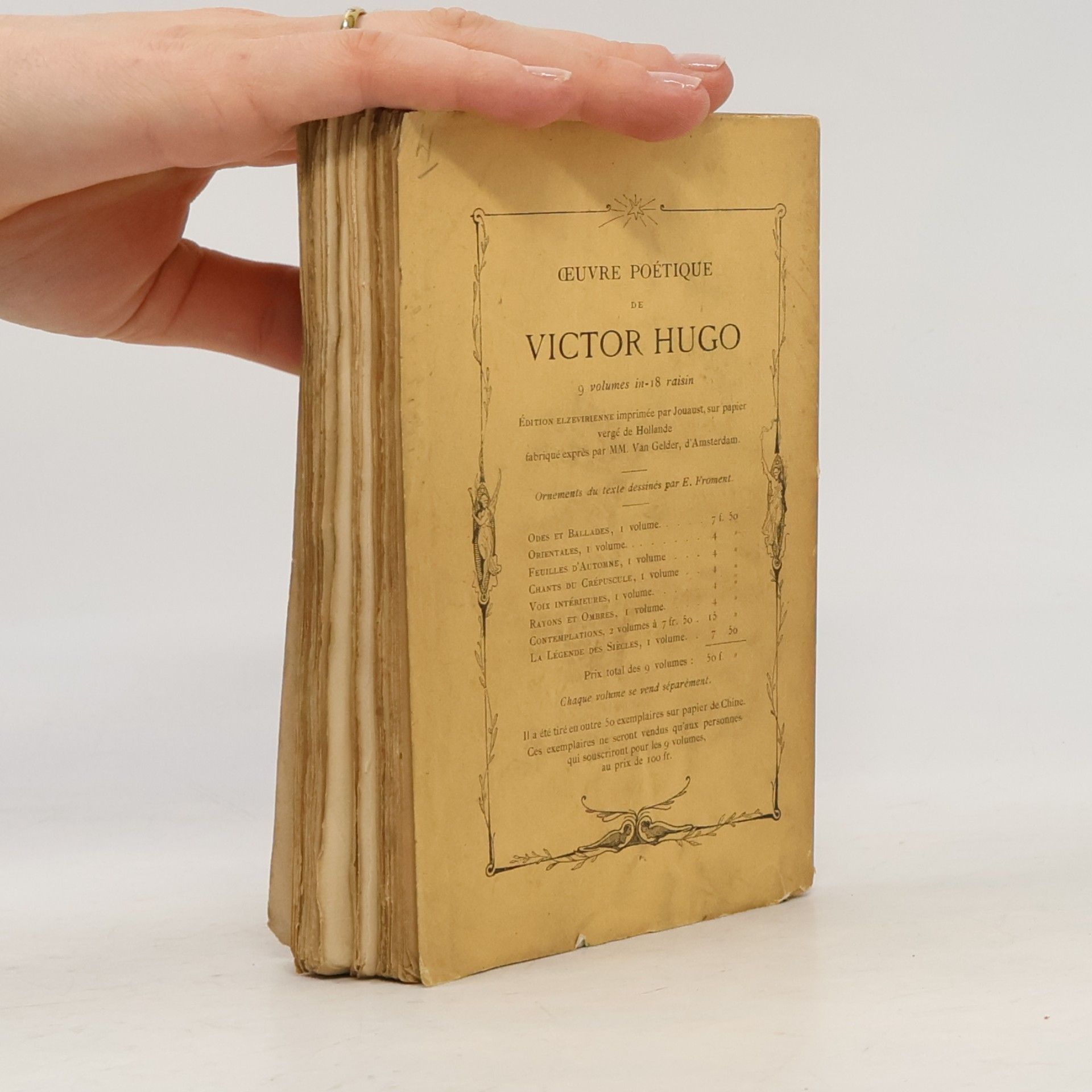 Victor Hugo Les Orientales