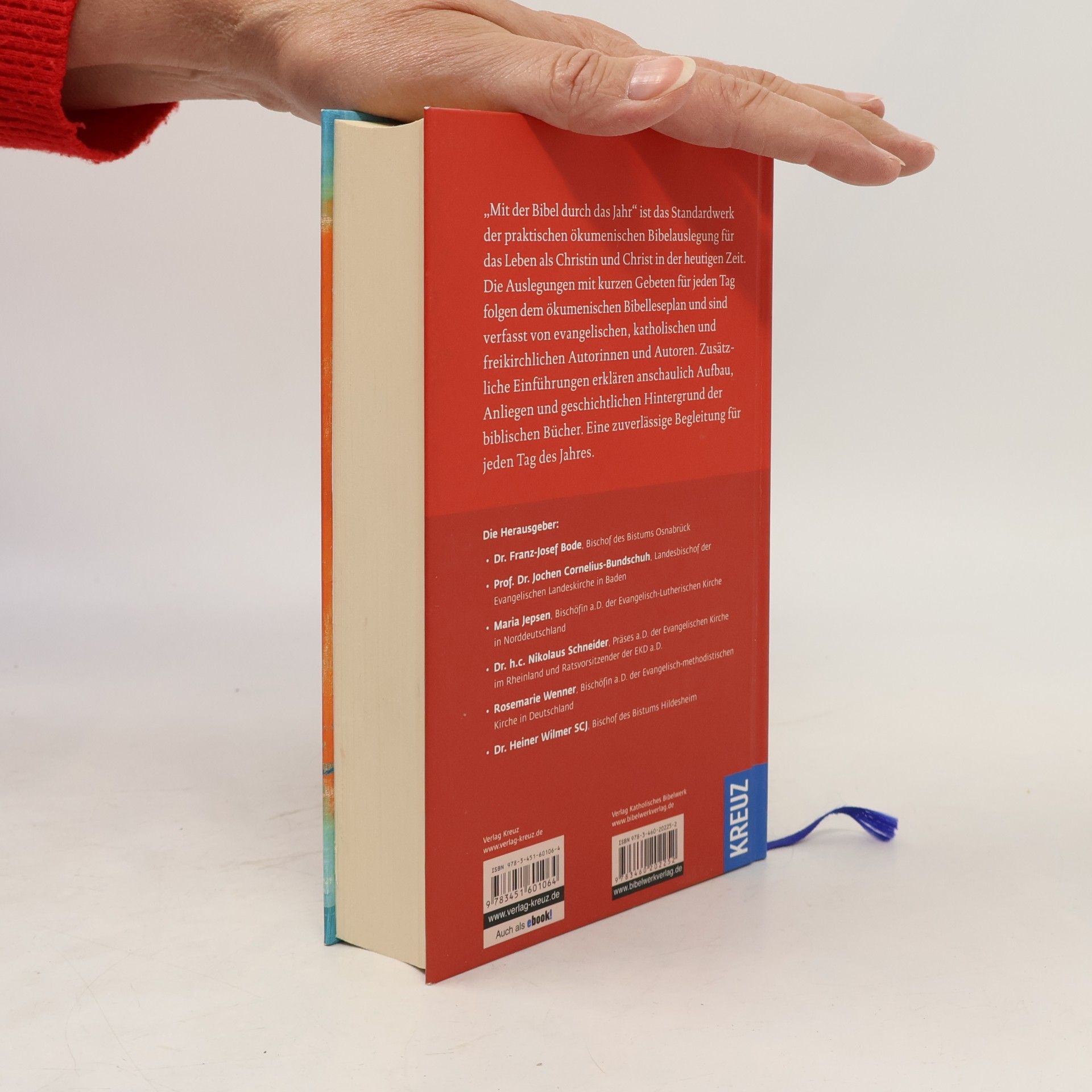 Nikolaus Schneider Mit der Bibel durch das Jahr 2022