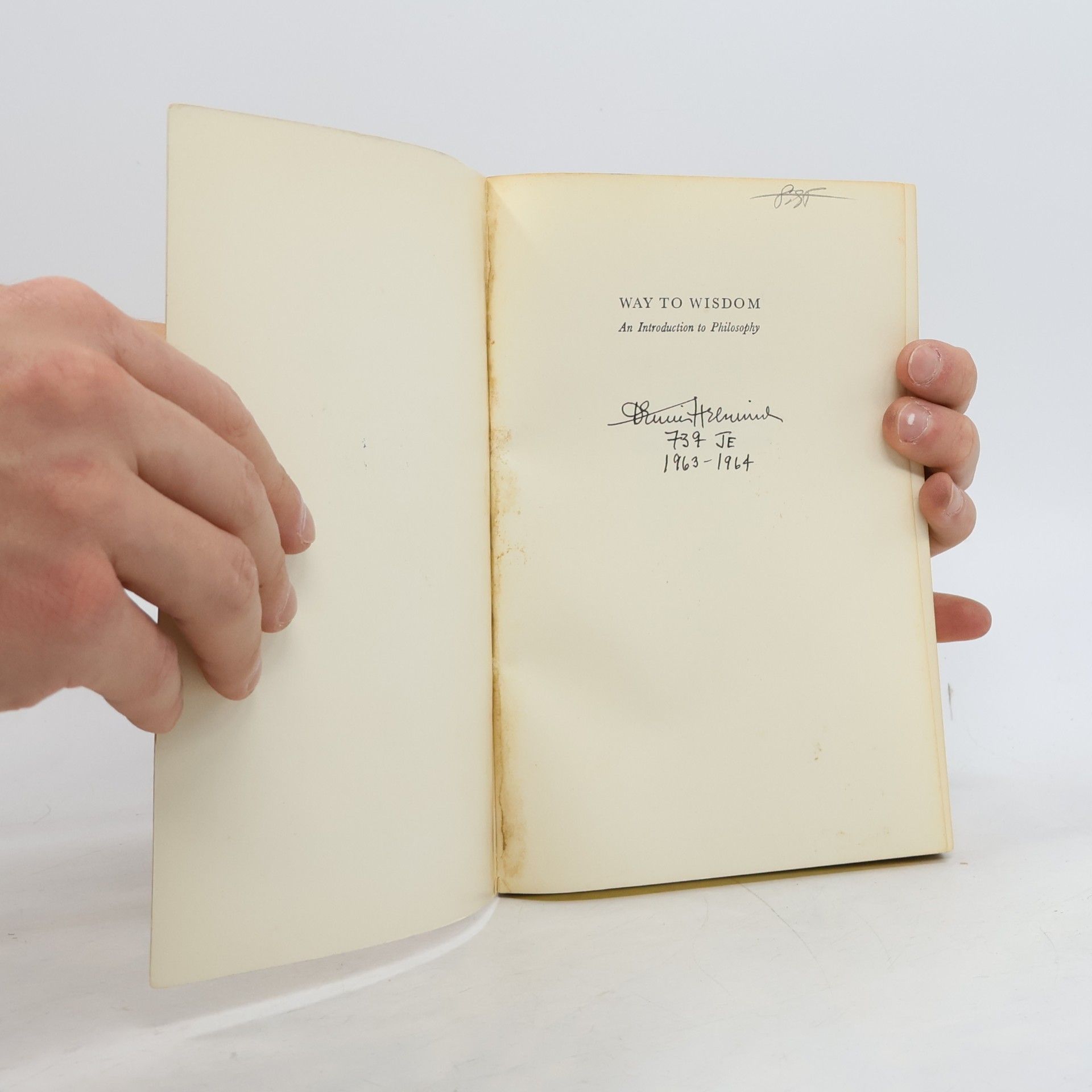 Karl Jaspers Way to Wisdom