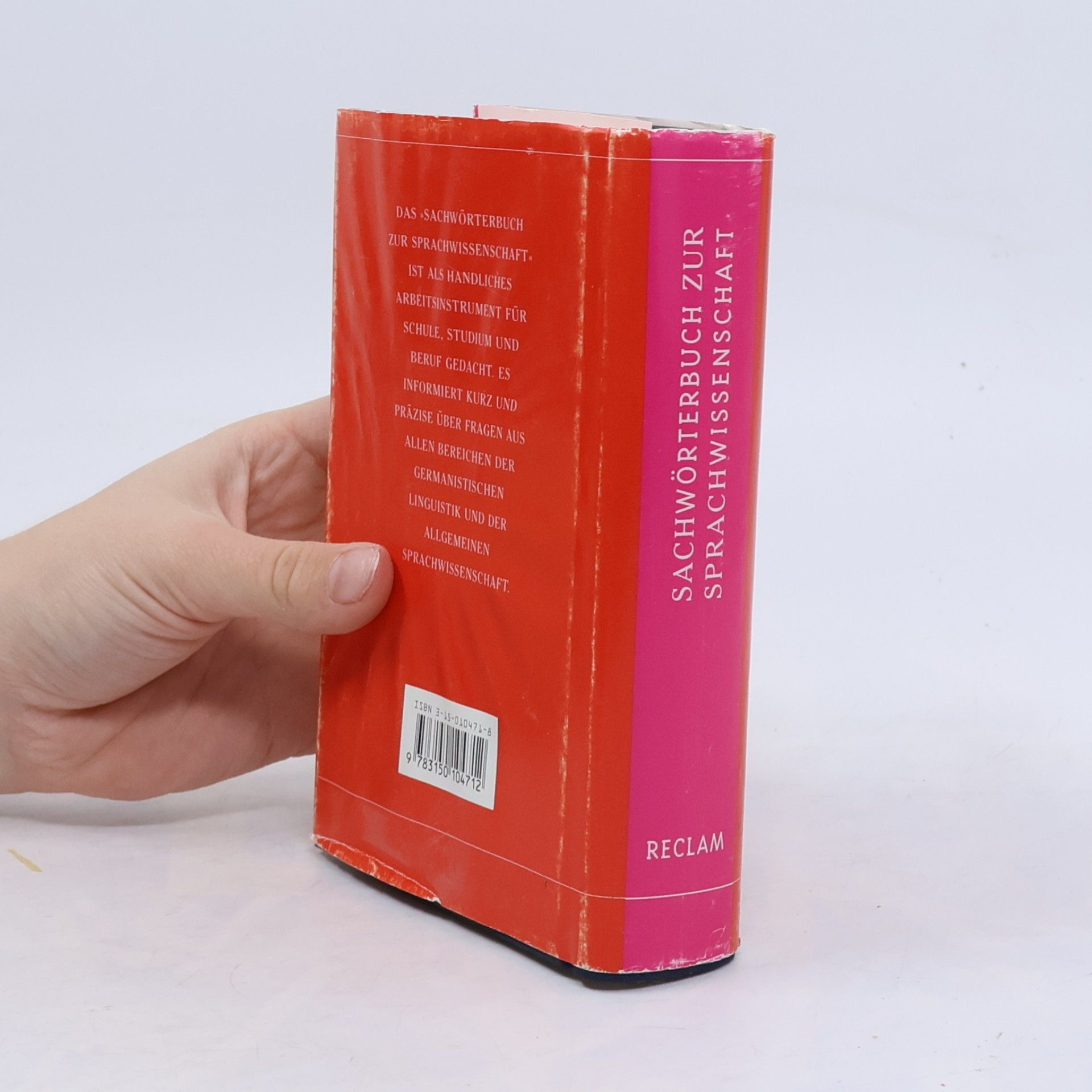 Dietrich Homberger Sachwörterbuch zur Sprachwissenschaft