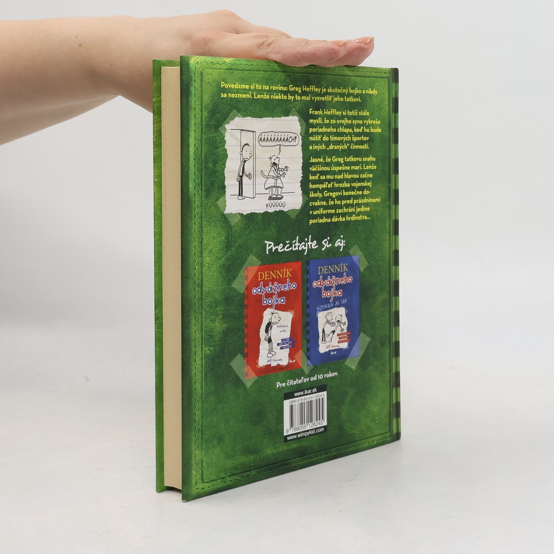 Jeff Kinney Denník odvážného bojka - Posledná kvapka