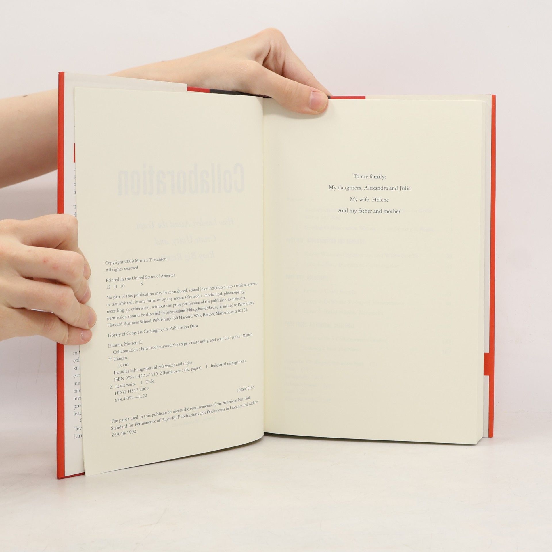 Morten T. Hansen Collaboration