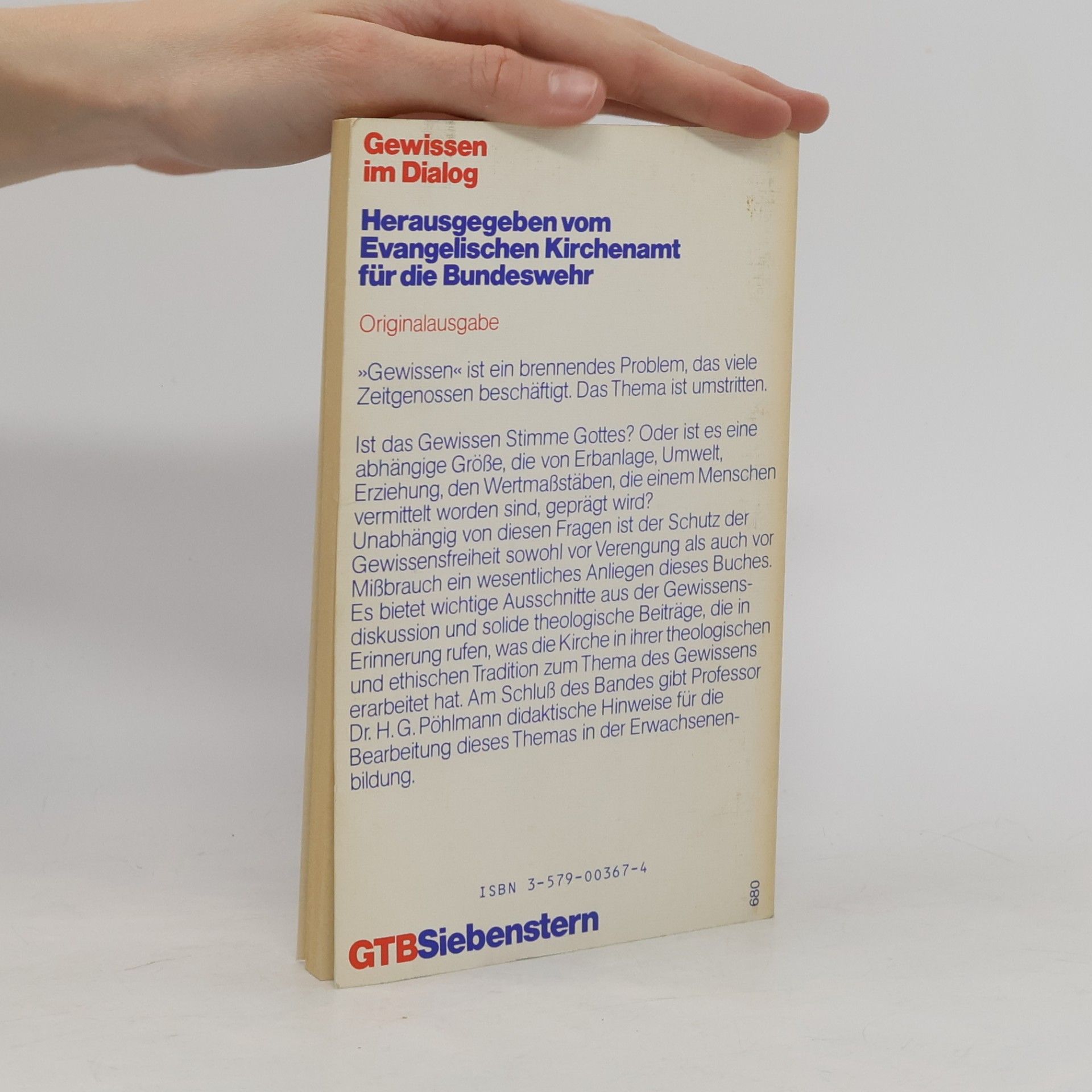 Autorenkollektiv Gewissen im Dialog