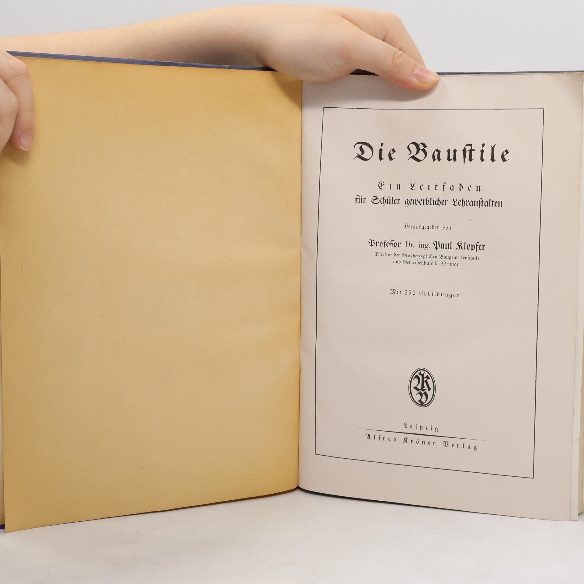 Paul Klopfer Die Baustile