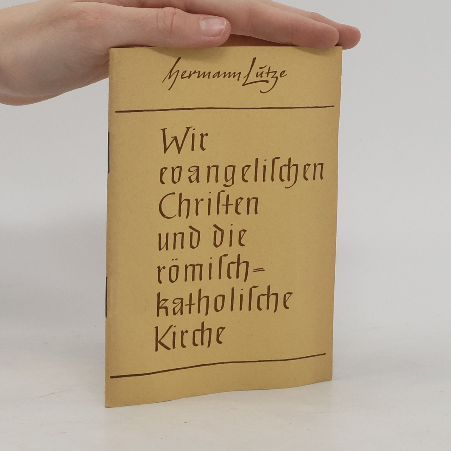 Wir evangelischen Christen und die römisch-katholische Kirche
