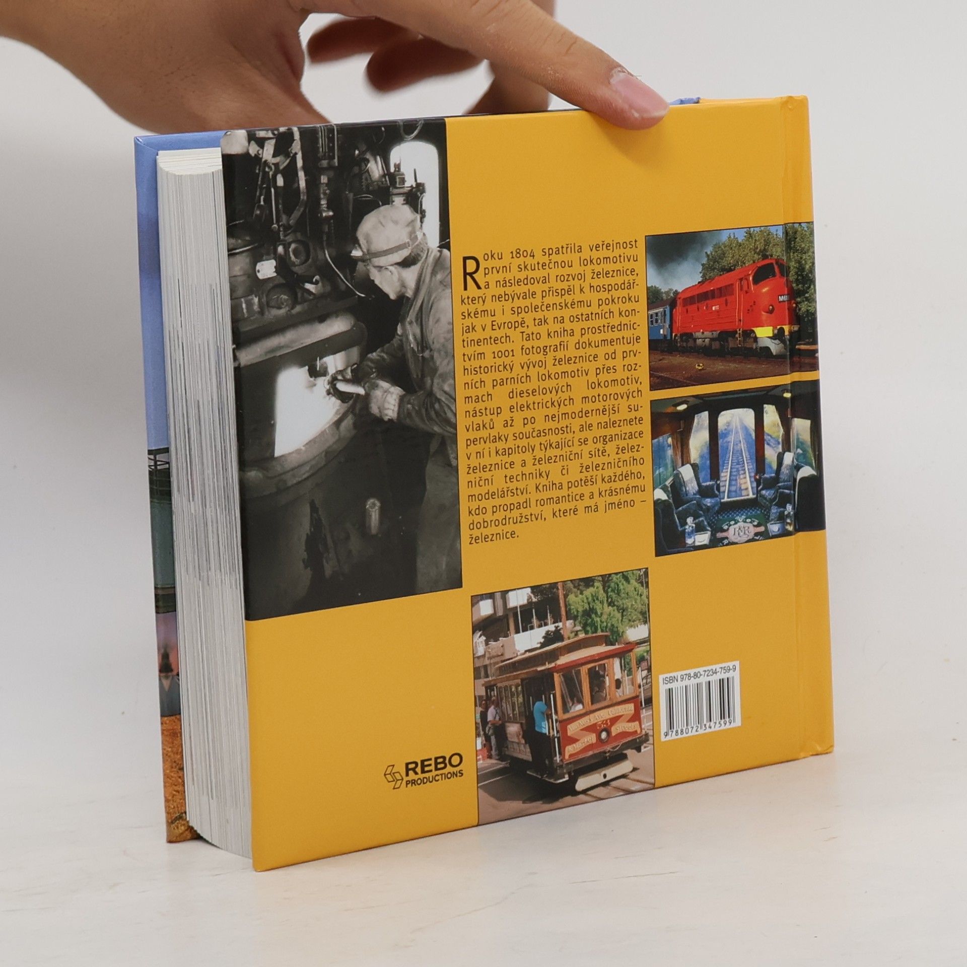 AA.VV. Vlaky: 1001 fotografií
