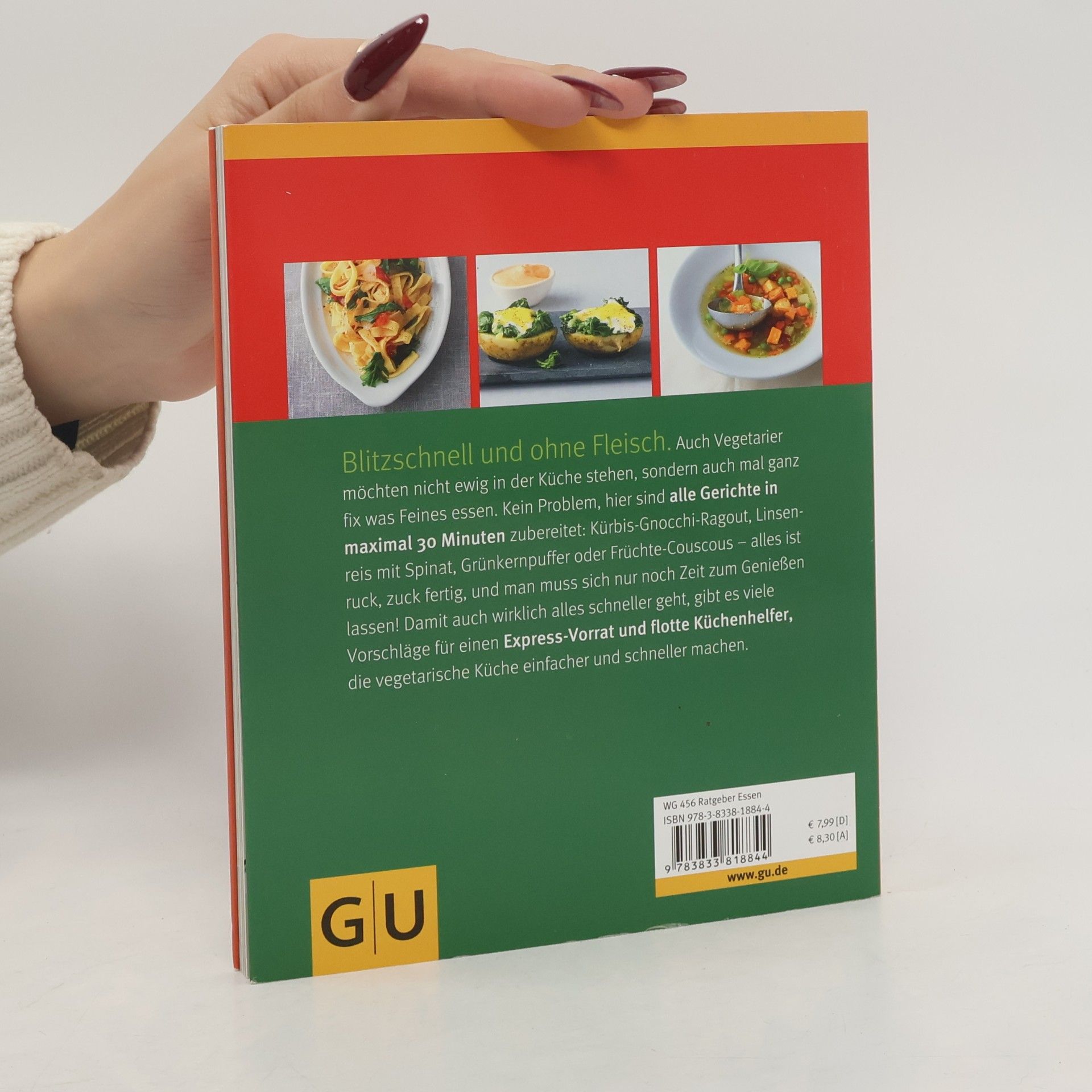 Marion Grillparzer Expresskochen vegetarisch