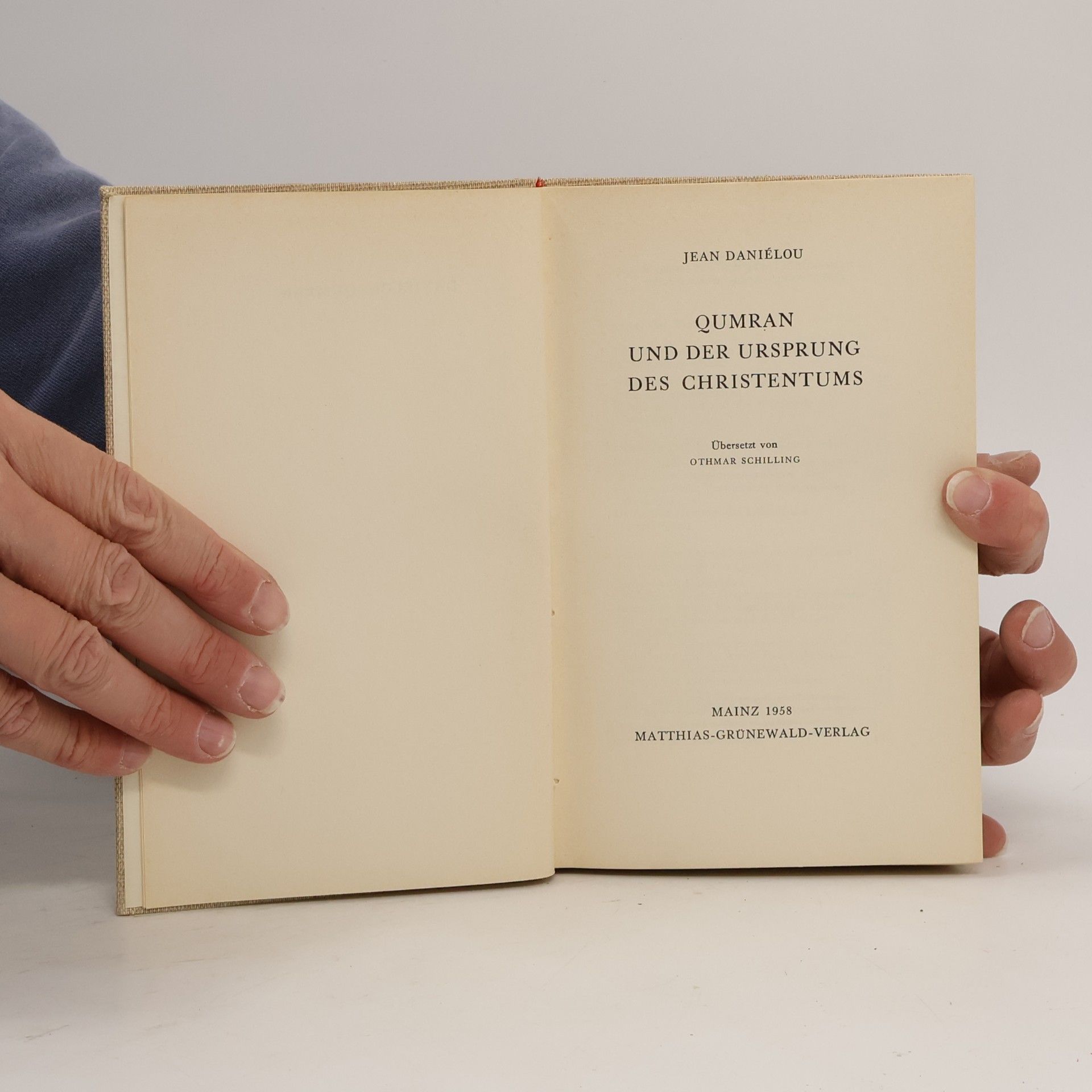 Jean Daniélou Qumran und der Ursprung des Christentums