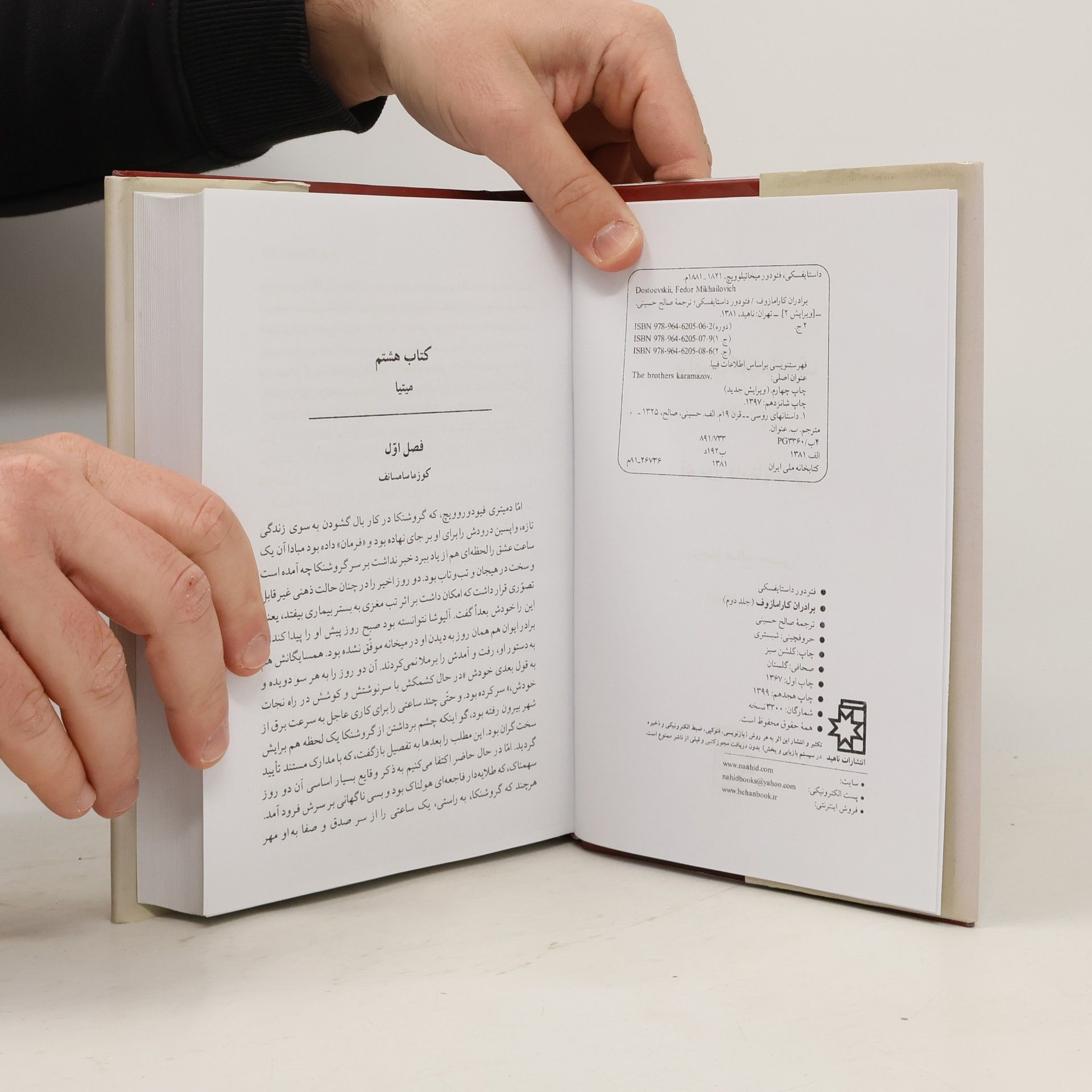 فئودور داستایفسکی برادران کارامازوف