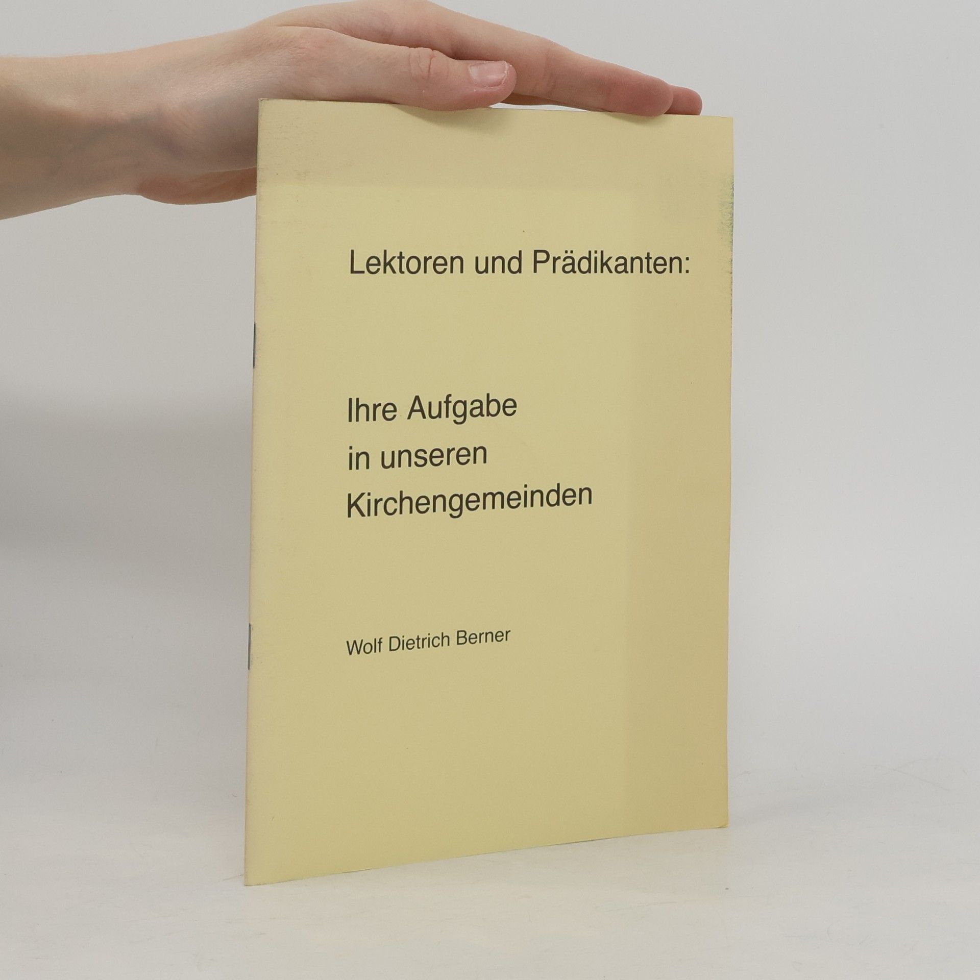 Lektoren und Prädikanten
