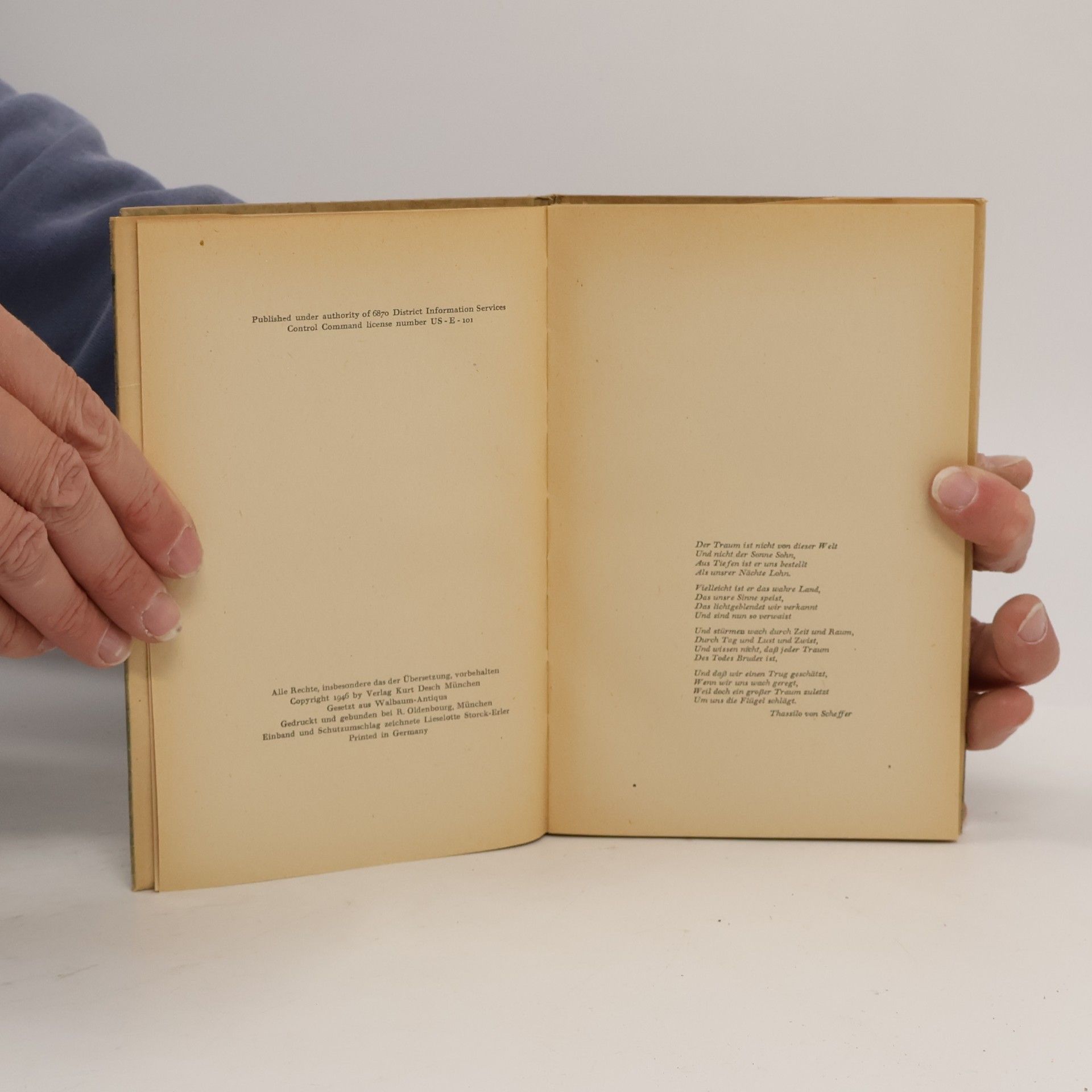 Frank Thiess Der schwarze Engel