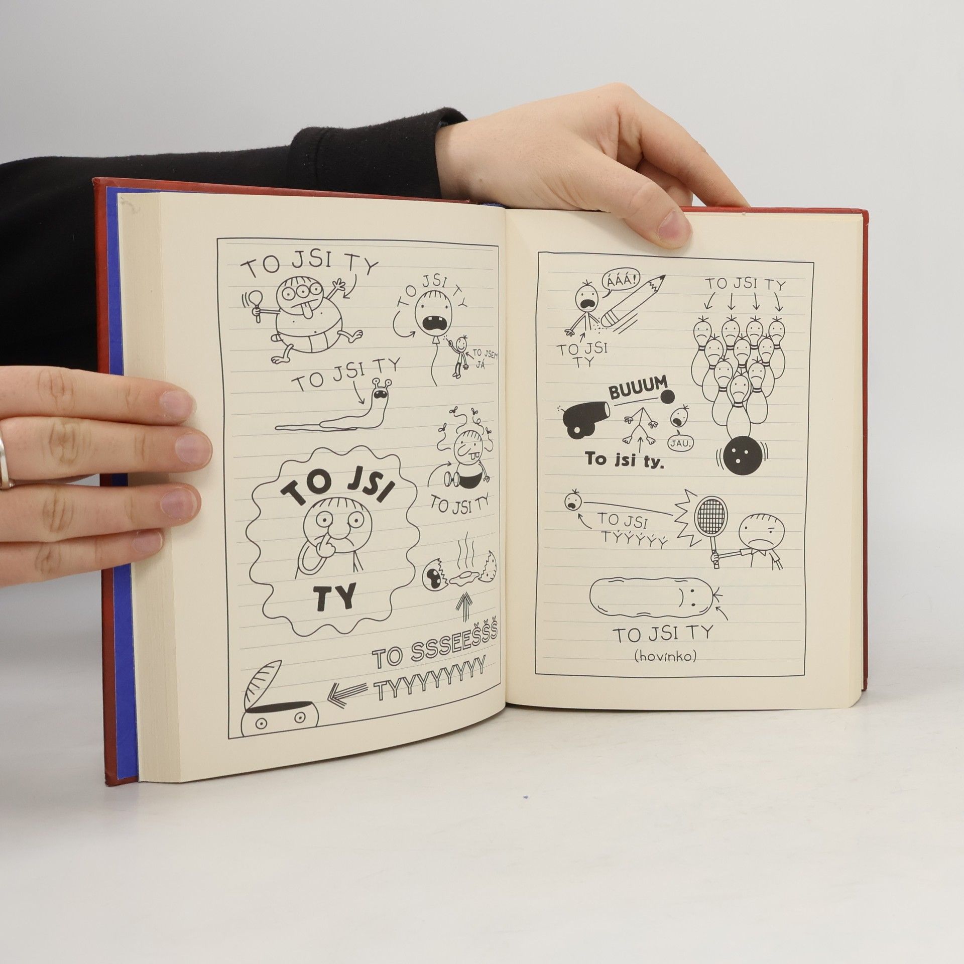 Jeff Kinney Deník báječného kamaráda. Píše Rowley Jefferson