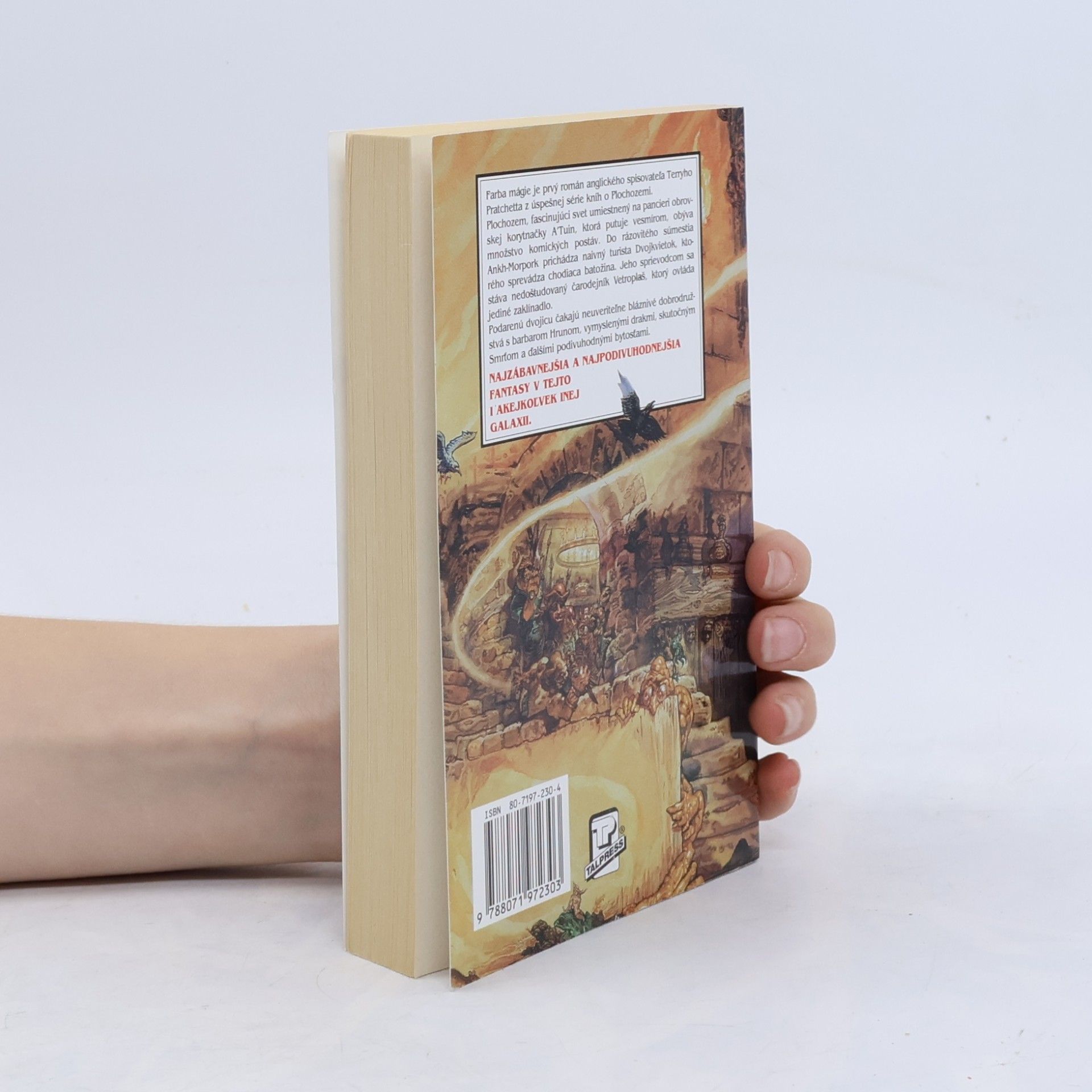 Terry Pratchett Farba mágie