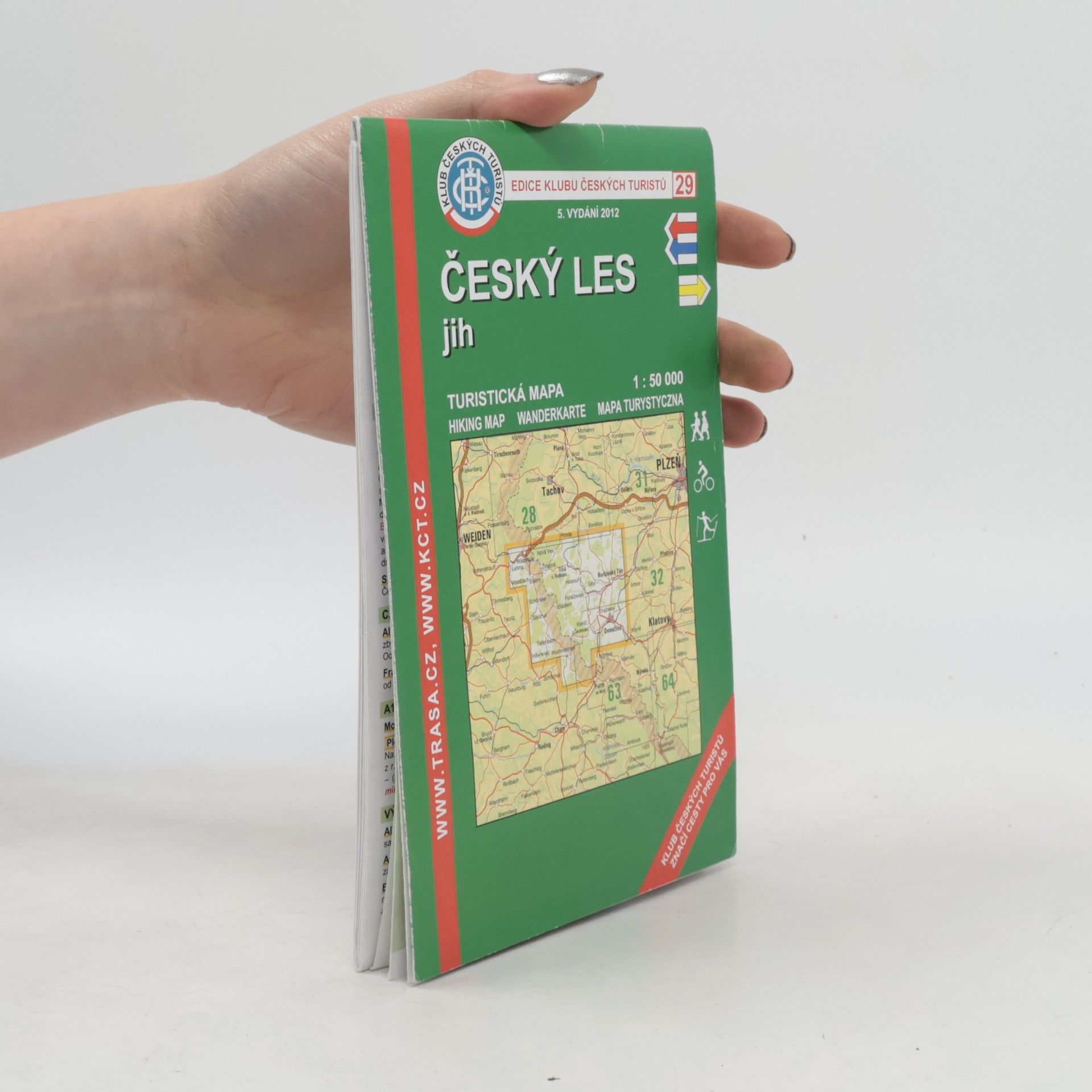 Edice Klubu Českých Turistů - 29: Český les - jih, 5. vydání 2012