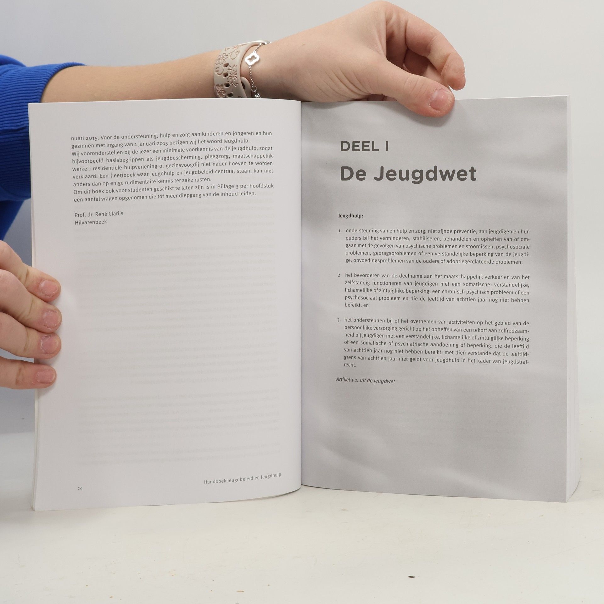 René Clarijs Handboek jeugdbeleid en jeugdhulp