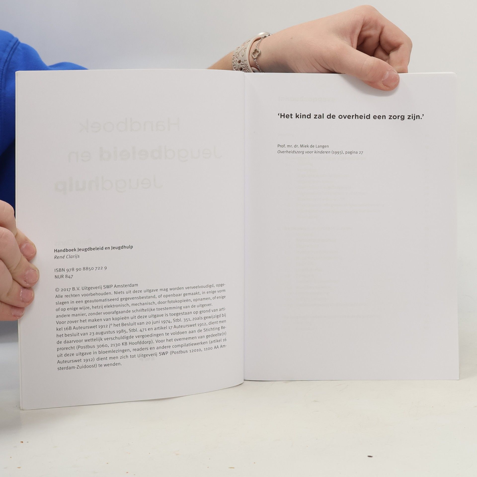 René Clarijs Handboek jeugdbeleid en jeugdhulp