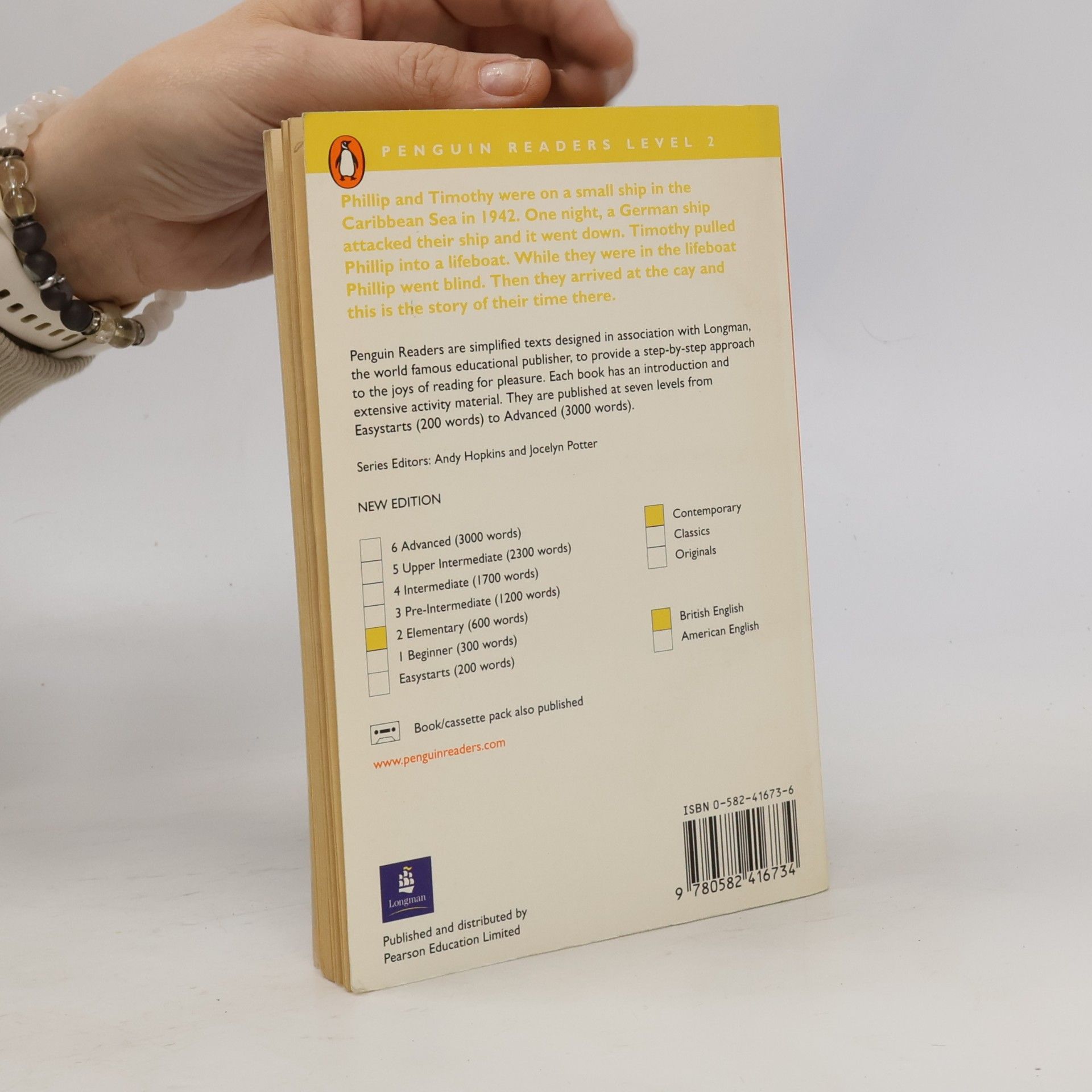 Theodore Taylor Penguin Readers - 2: The Cay