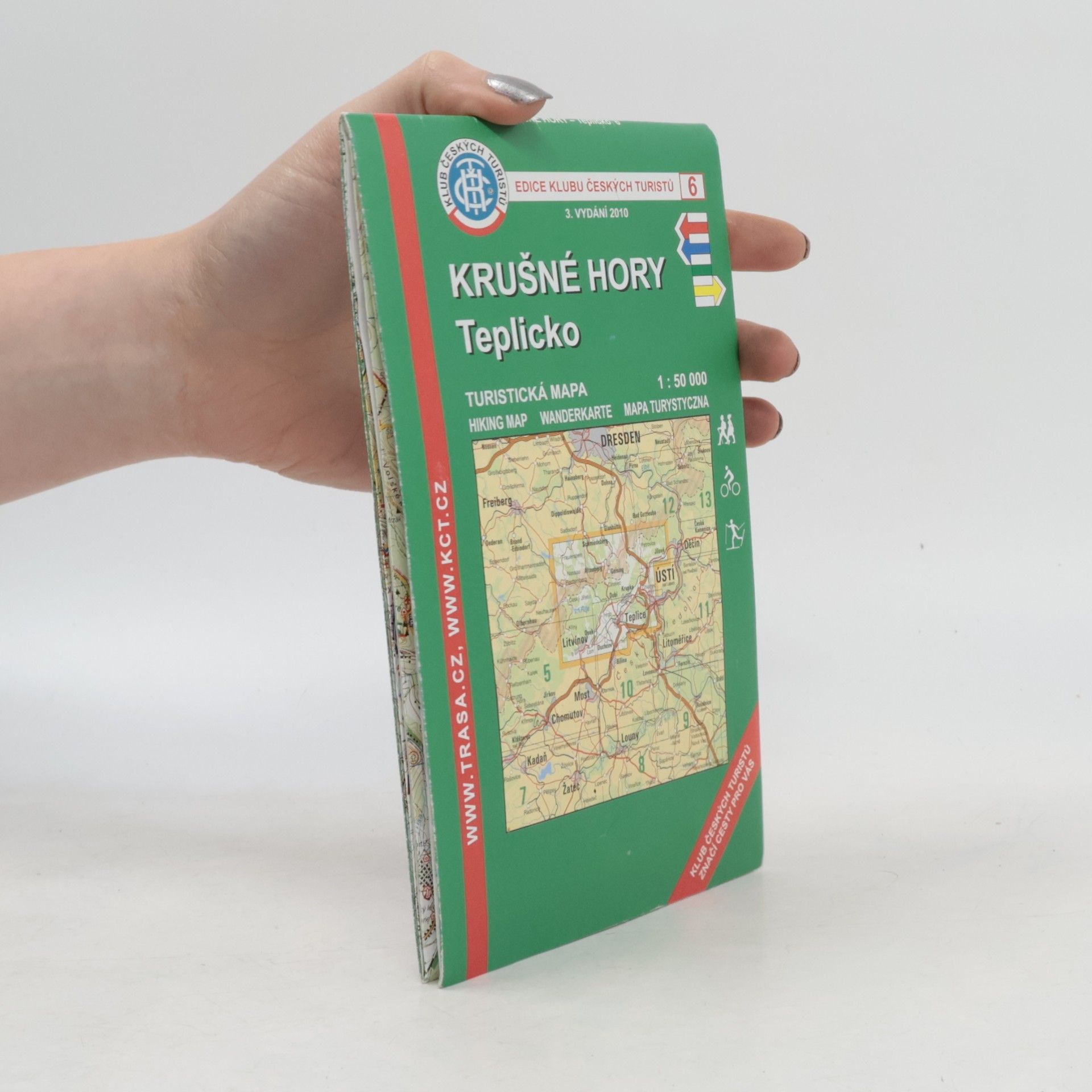 Kolektiv autorů KČT 6 Krušné hory, Teplicko 1:50 000