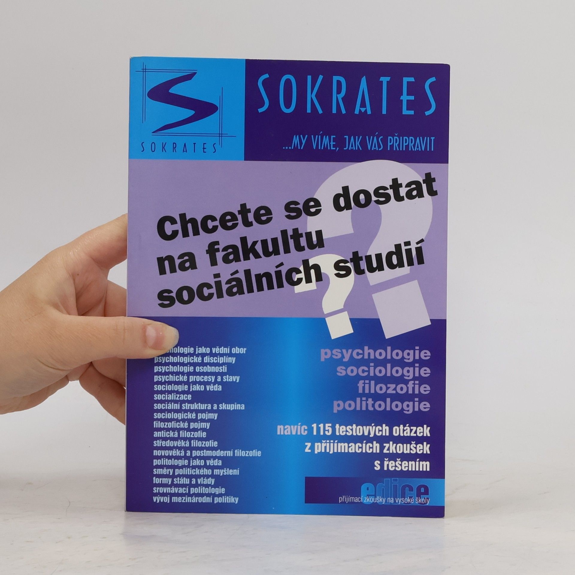 Chcete se dostat na fakultu sociálních studií?