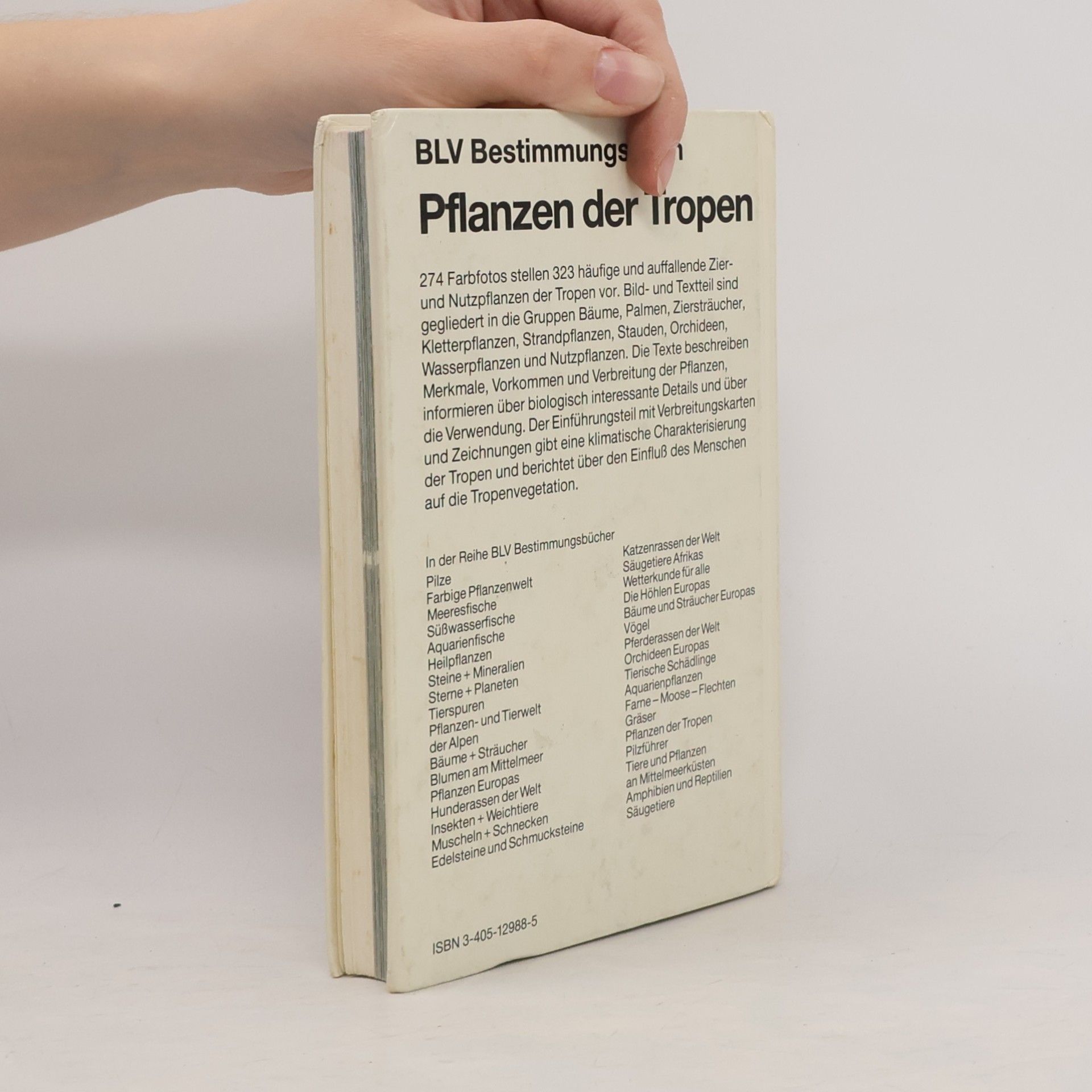 Wilhelm Lötschert Pflanzen der Tropen