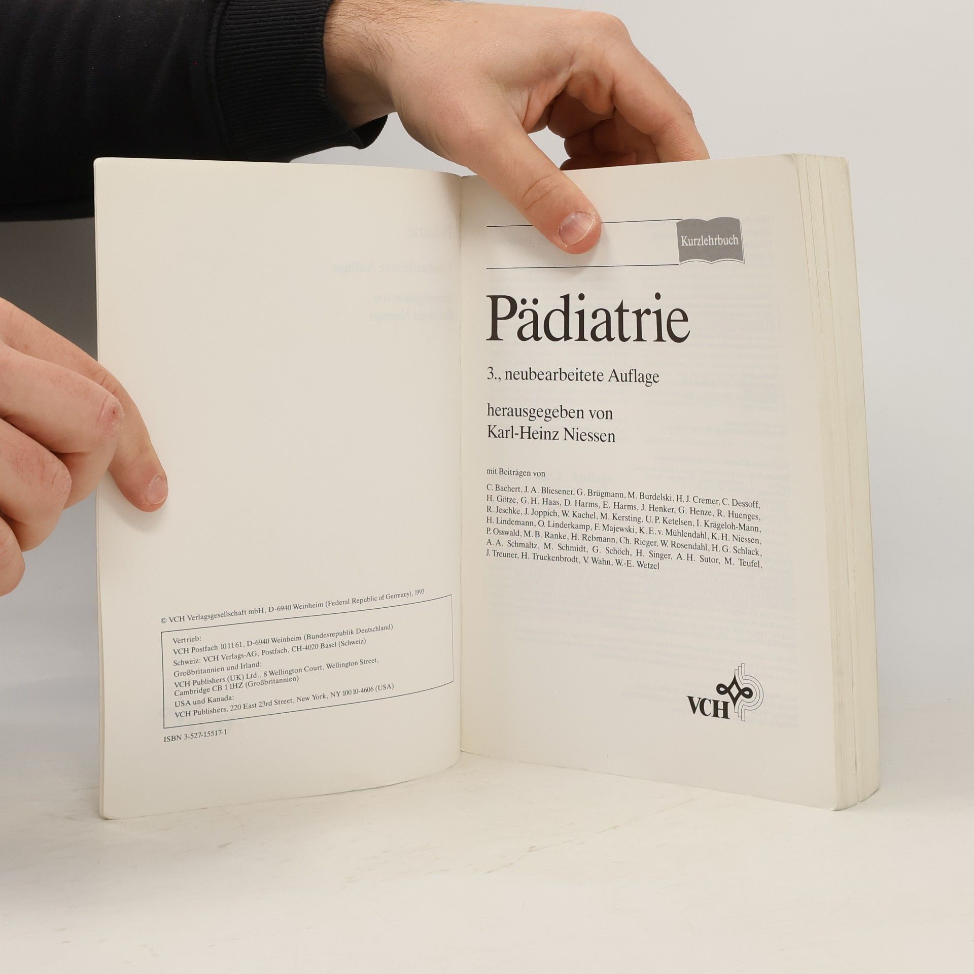 Karl Heinz Niessen Pädiatrie