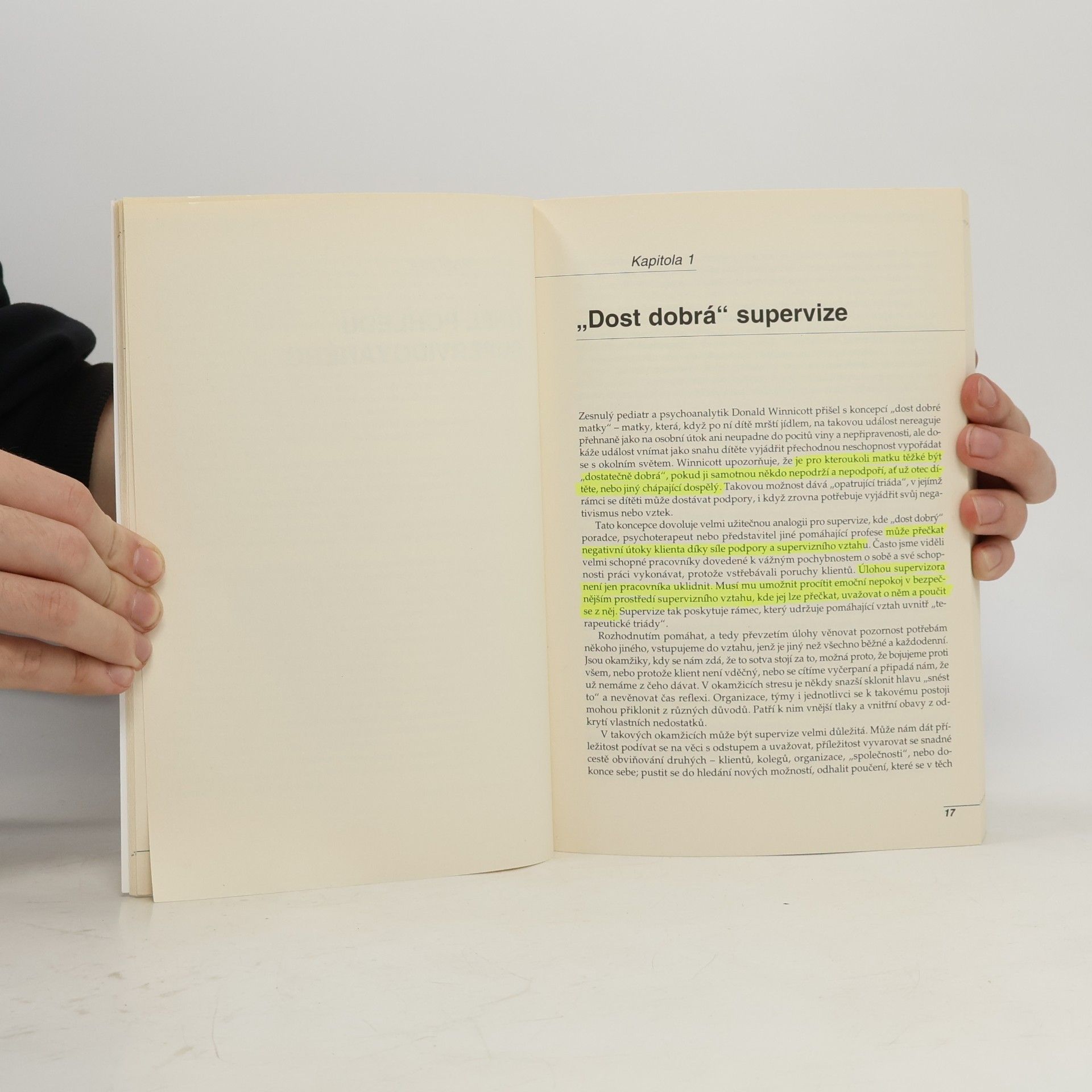 Peter Hawkins Supervize v pomáhajících profesích