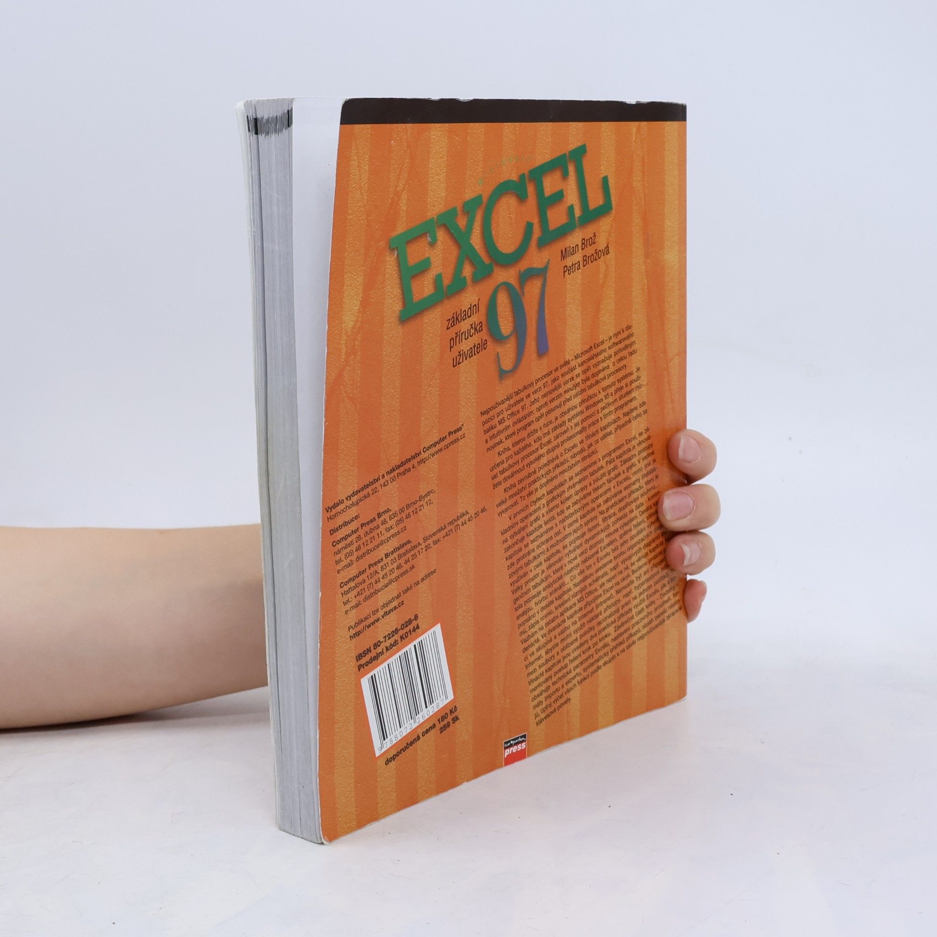 Milan Brož Microsoft Excel 97. Základní příručka uživatele