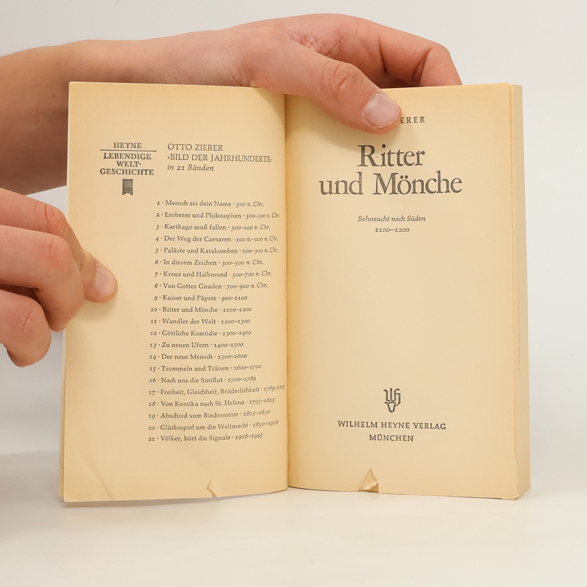 Otto Zierer Ritter und Mönche