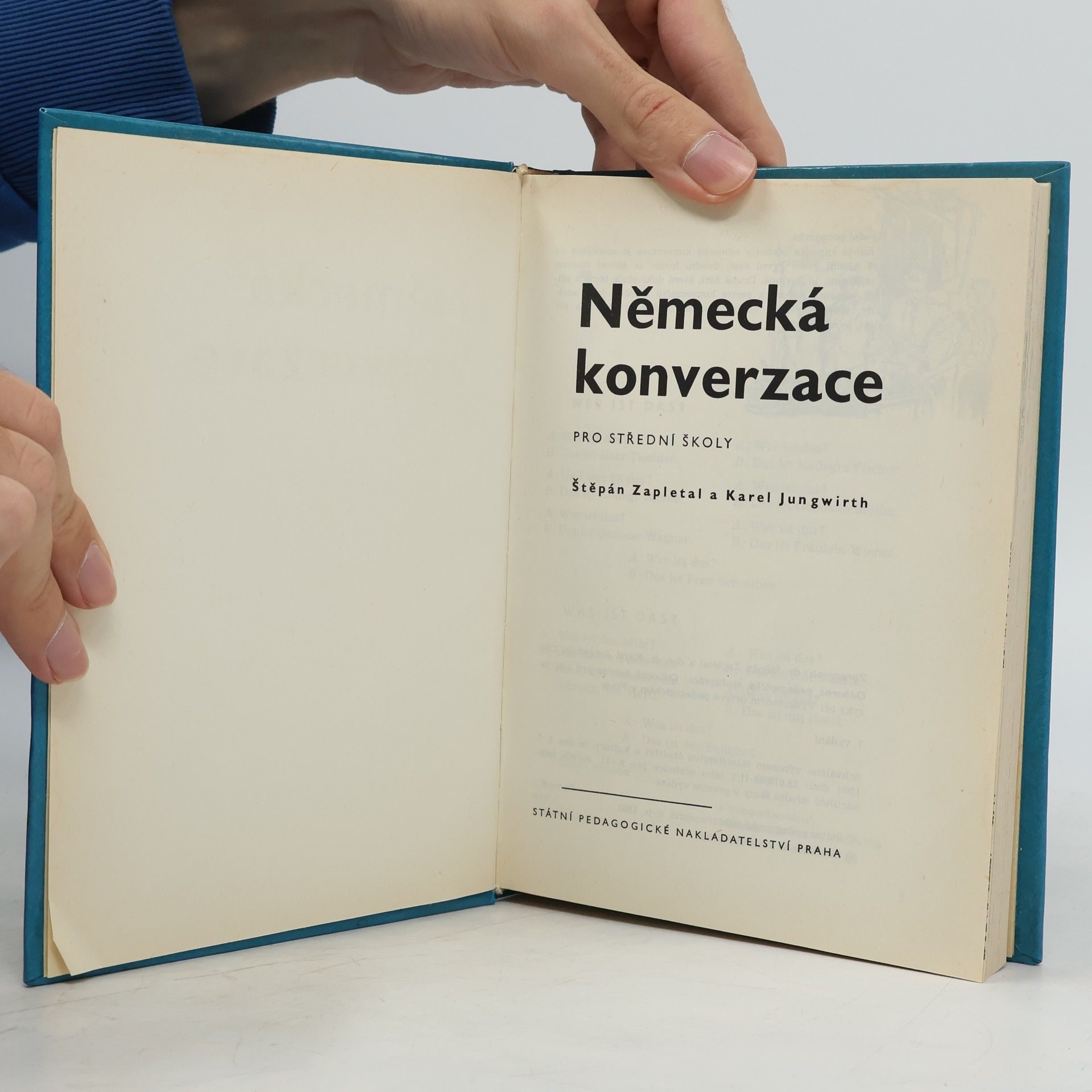 Štěpán Zapletal Německá konverzace pro střední školy