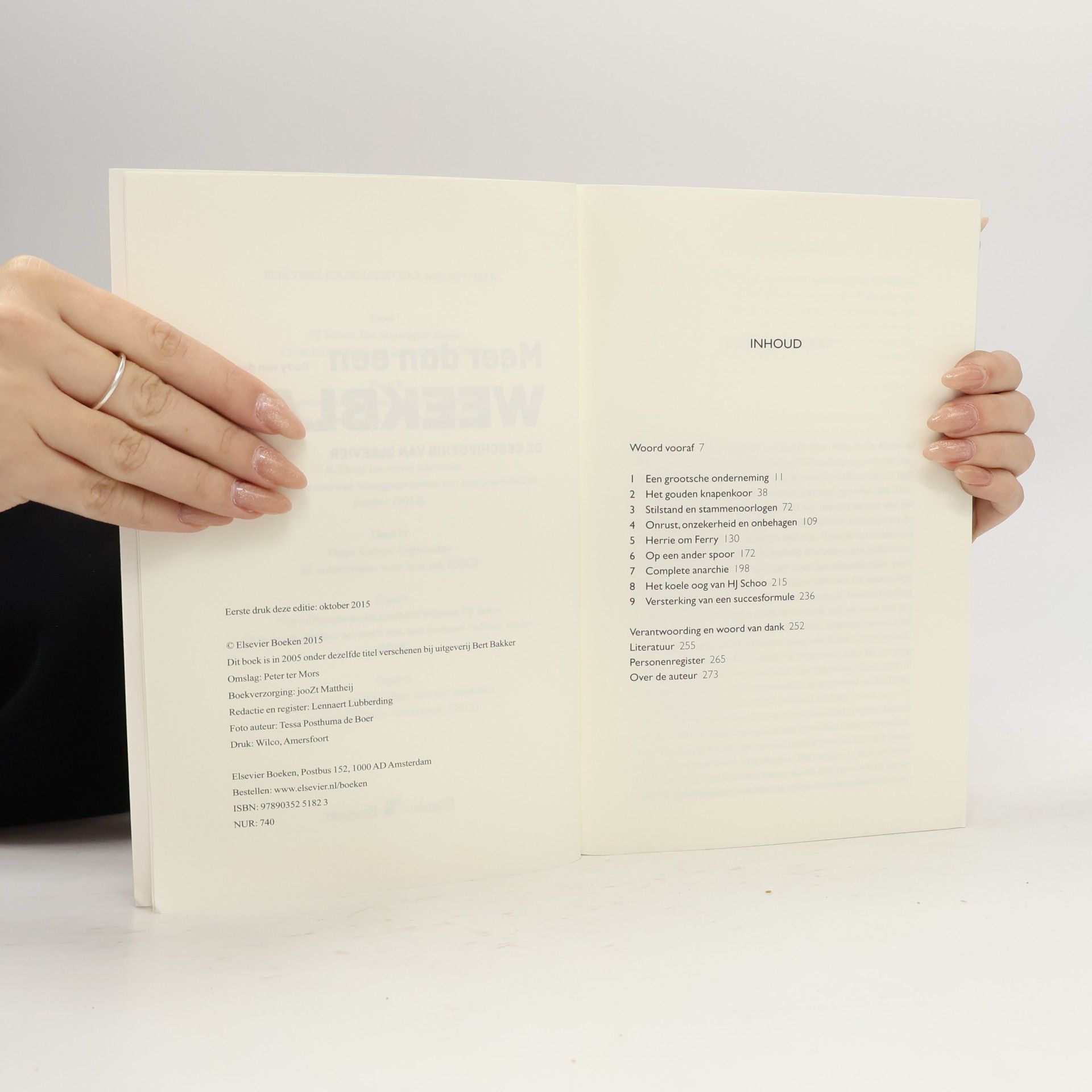 Gerry van der List Meer dan een weekblad: de geschiedenis van Elsevier