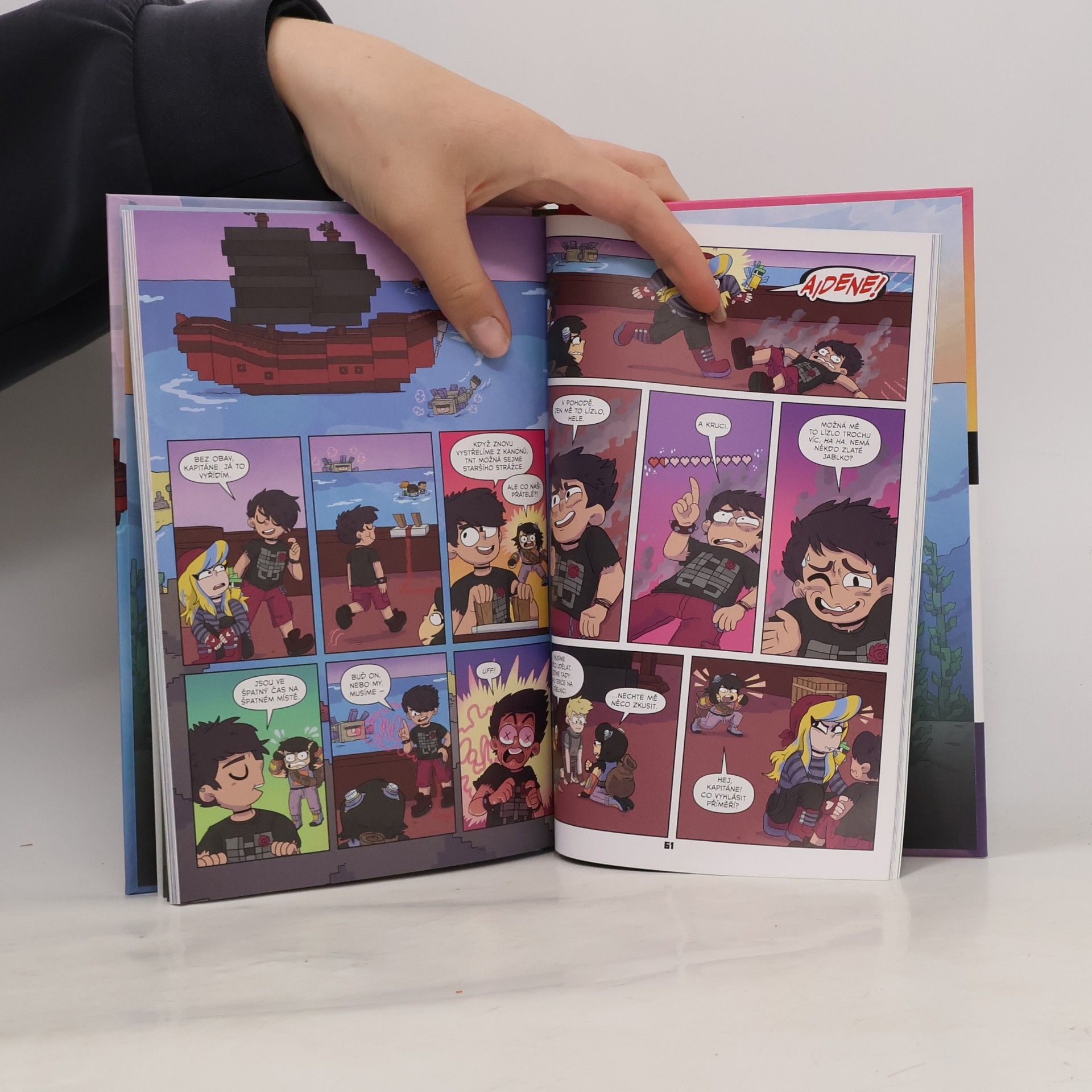 Sfé R. Monster Minecraft komiks: Druhá kniha příběhů