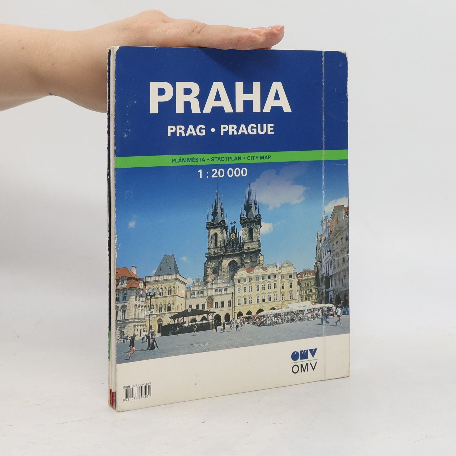 Various authors Praha : plán města 1:20 000