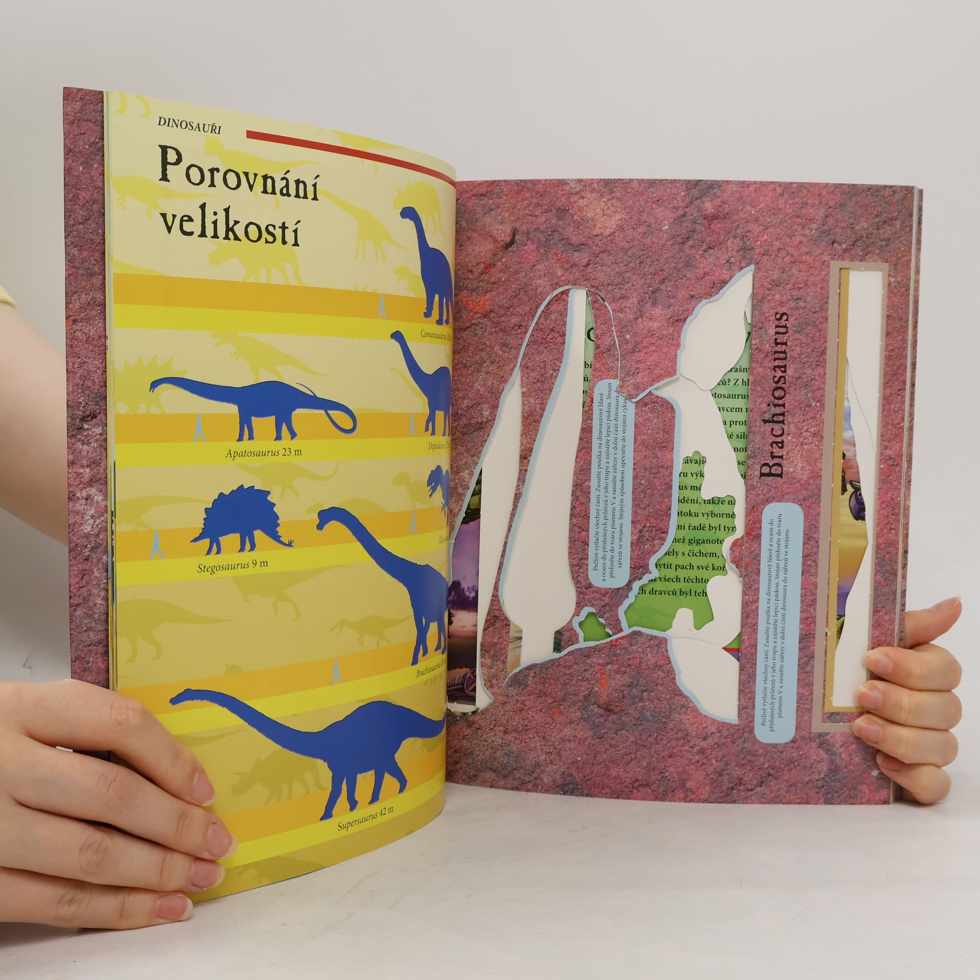 Collectif d'auteurs Dinosauři : 11 modelů dinosaurů a pravěké scenerie k sestavení
