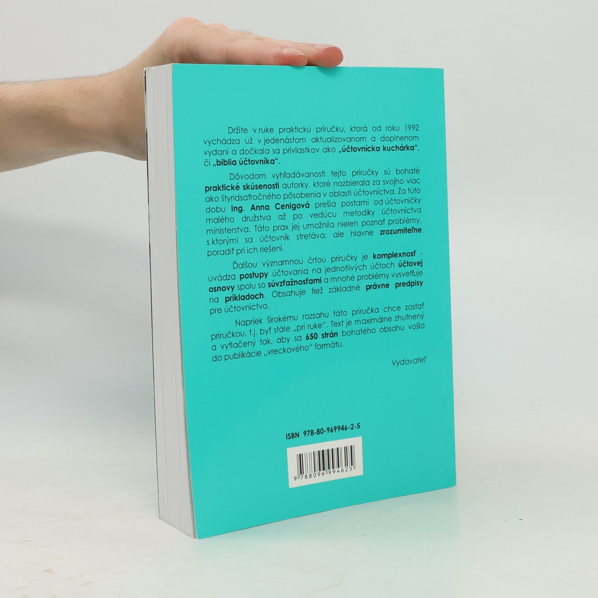 Anna Cenigová Podvojné účtovníctvo podnikateľov