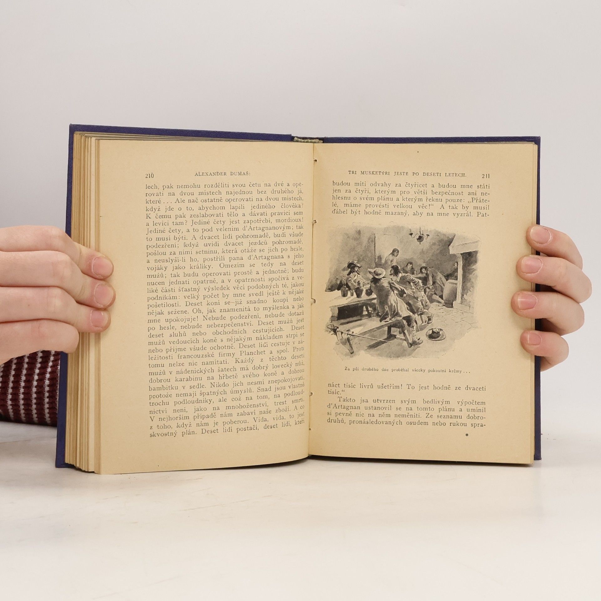 Alexandre Dumas starší Tři Mušketýři po 10 letech
