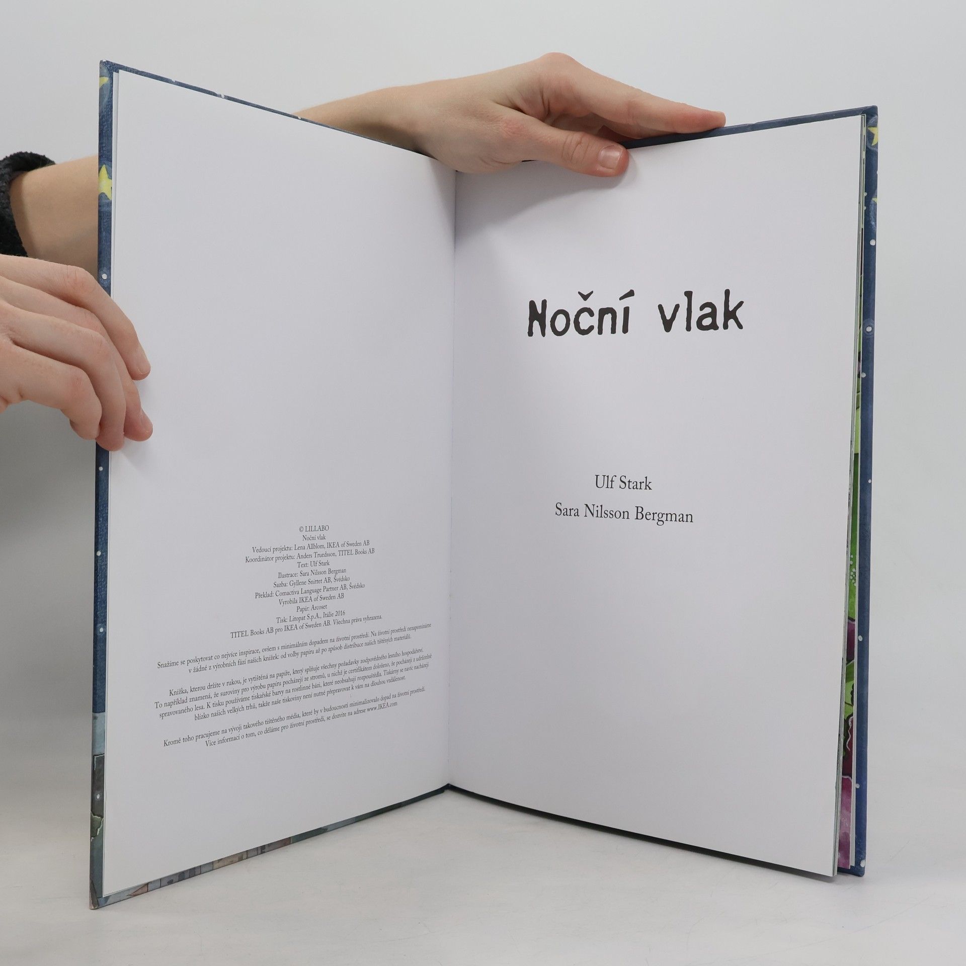Ulf Stark Noční vlak
