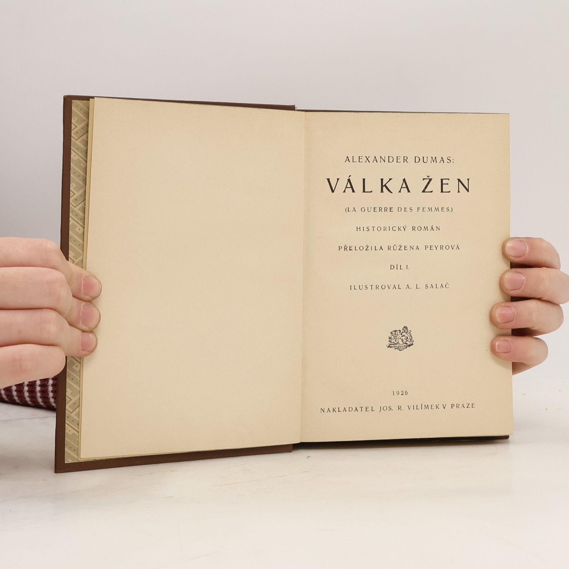 Alexandre Dumas starší Válka žen I.