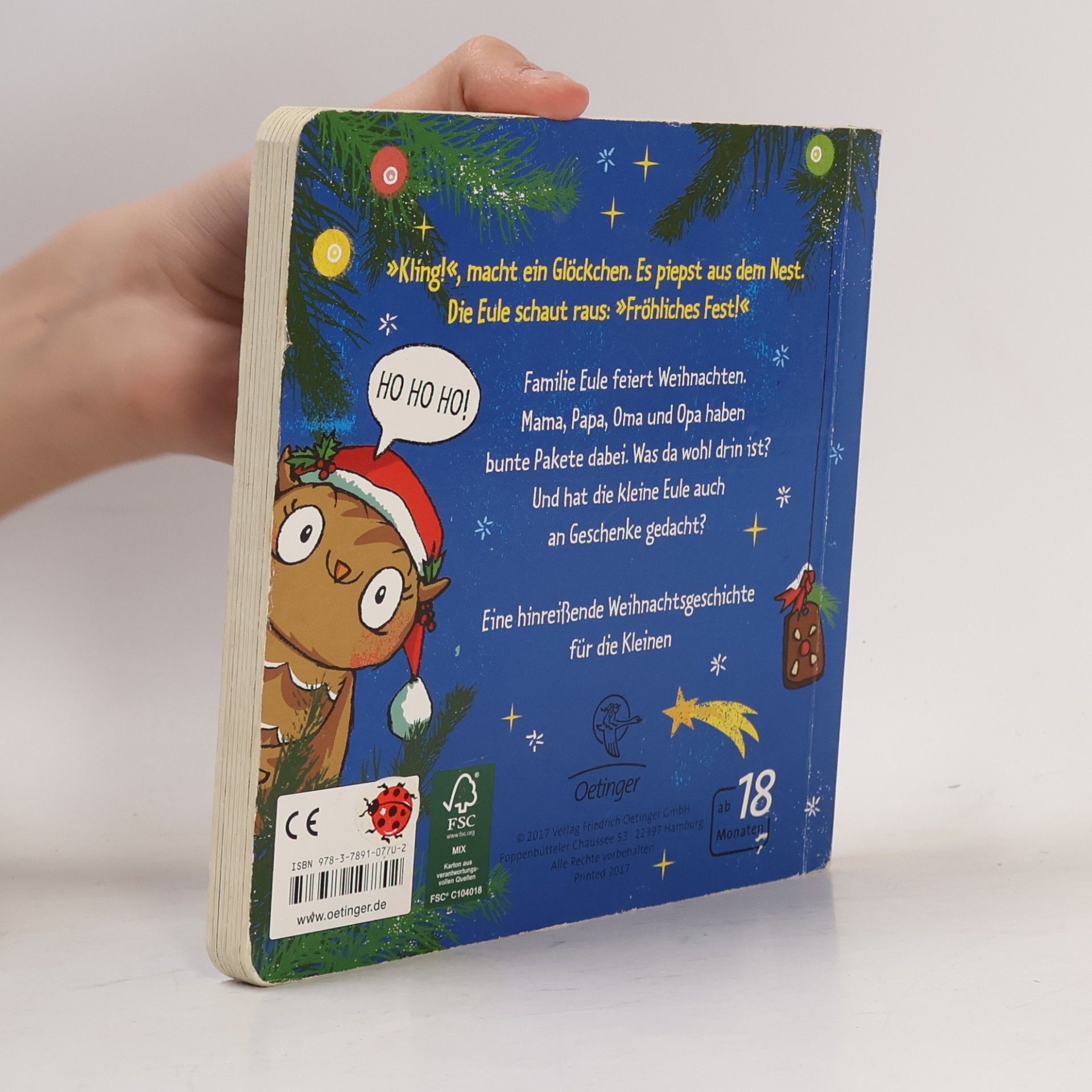 Tanja Jacobs Die kleine Eule feiert Weihnachten
