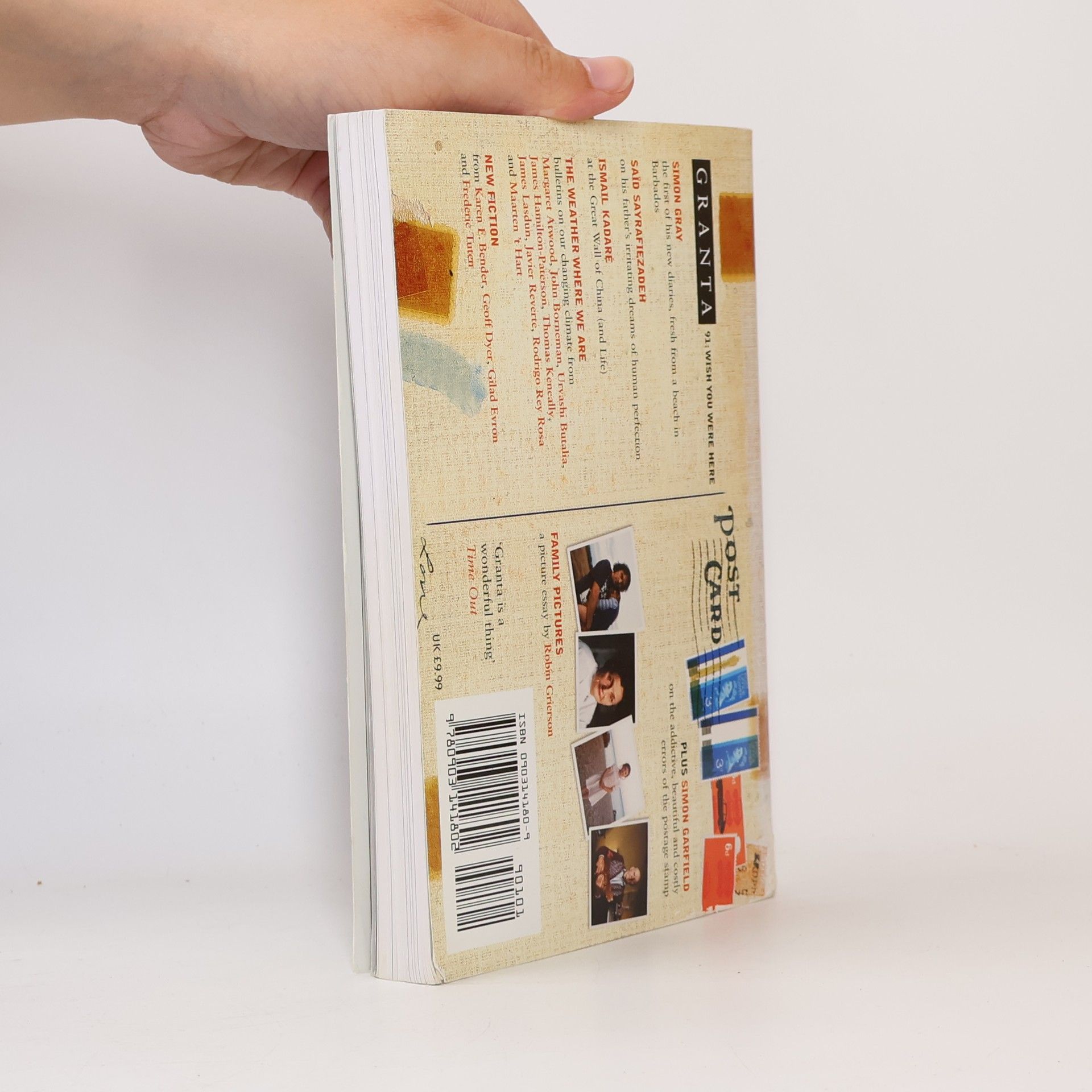 Simon Gray Granta - 91: Wish You Were Here