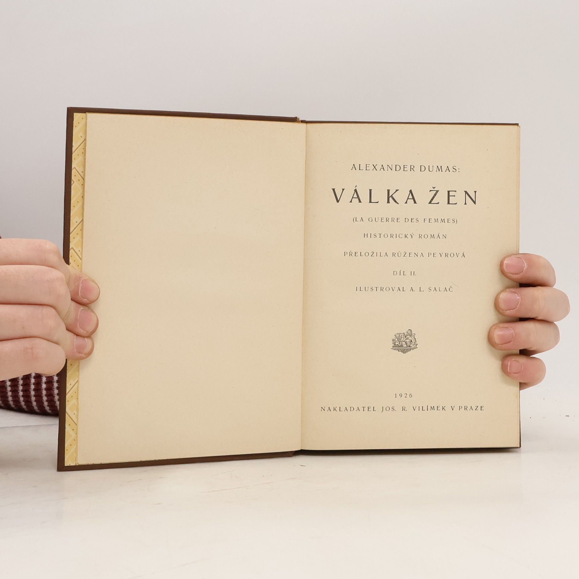 Alexandre Dumas starší Válka žen II