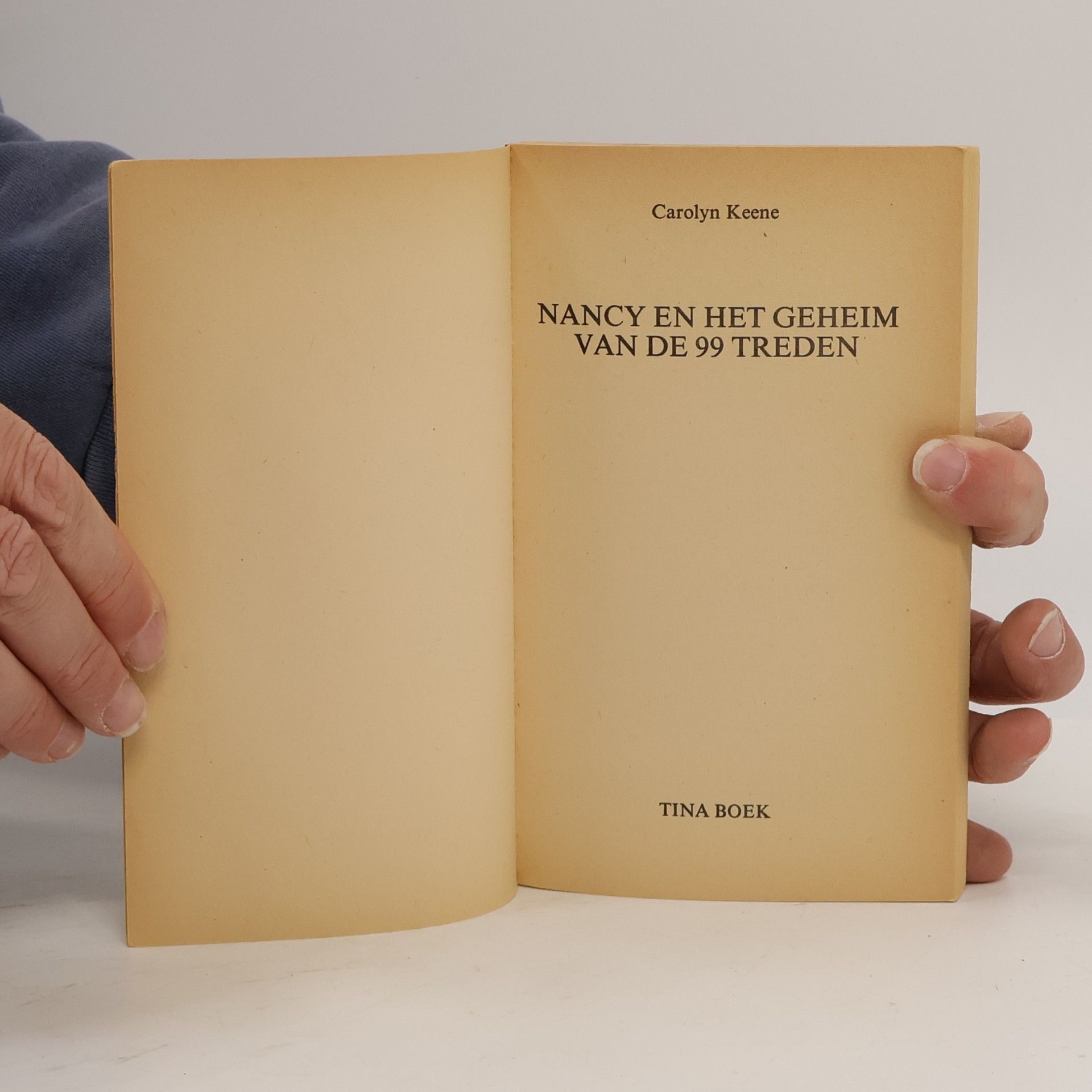 Carolyn Keene Tina boek - 4001: Nancy en het geheim van de 99 treden