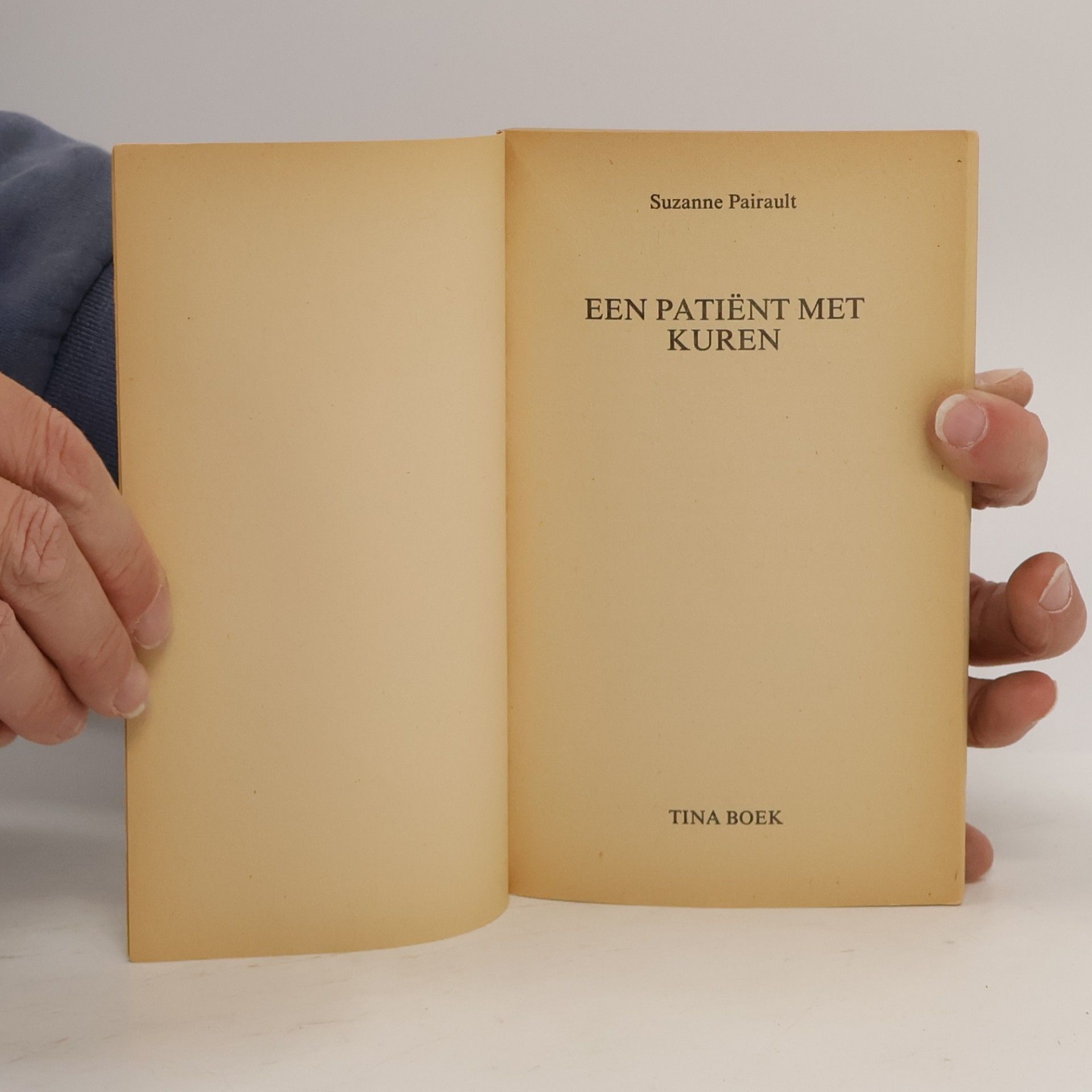 Suzanne Pairault Tina Boek - 3001: Een patiënt met kuren