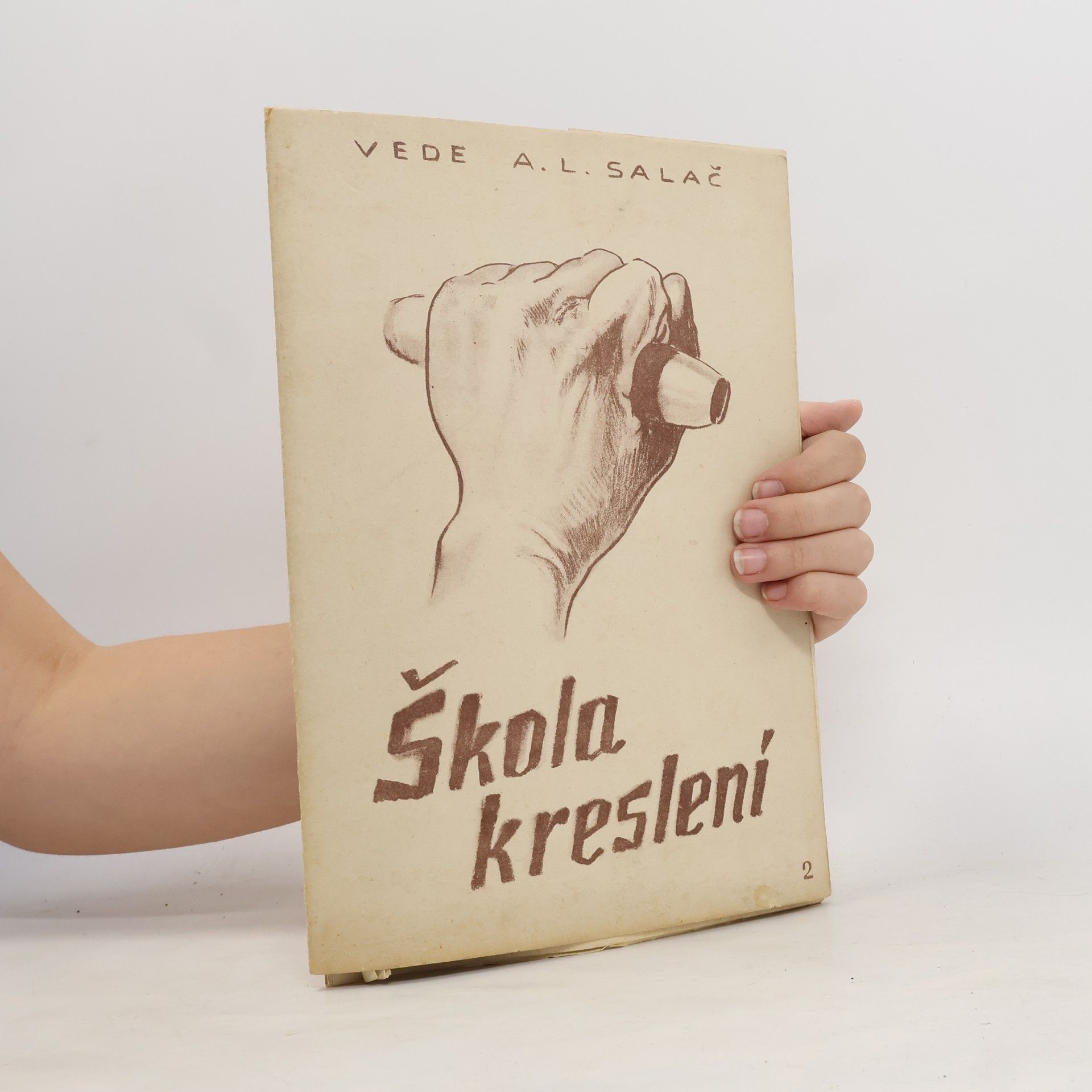 A. Ludvík Salač Škola kreslení, sešit 4